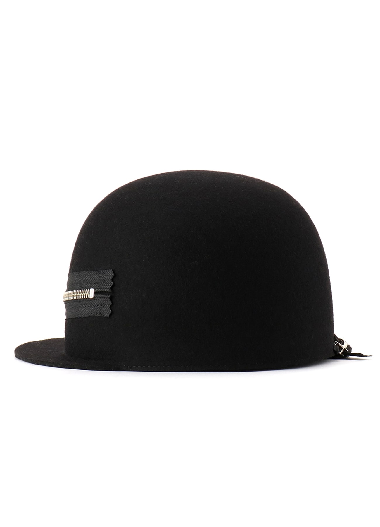 Wool felt B zipper cap C (FREE SIZE Black): Vintage ｜ THE SHOP 