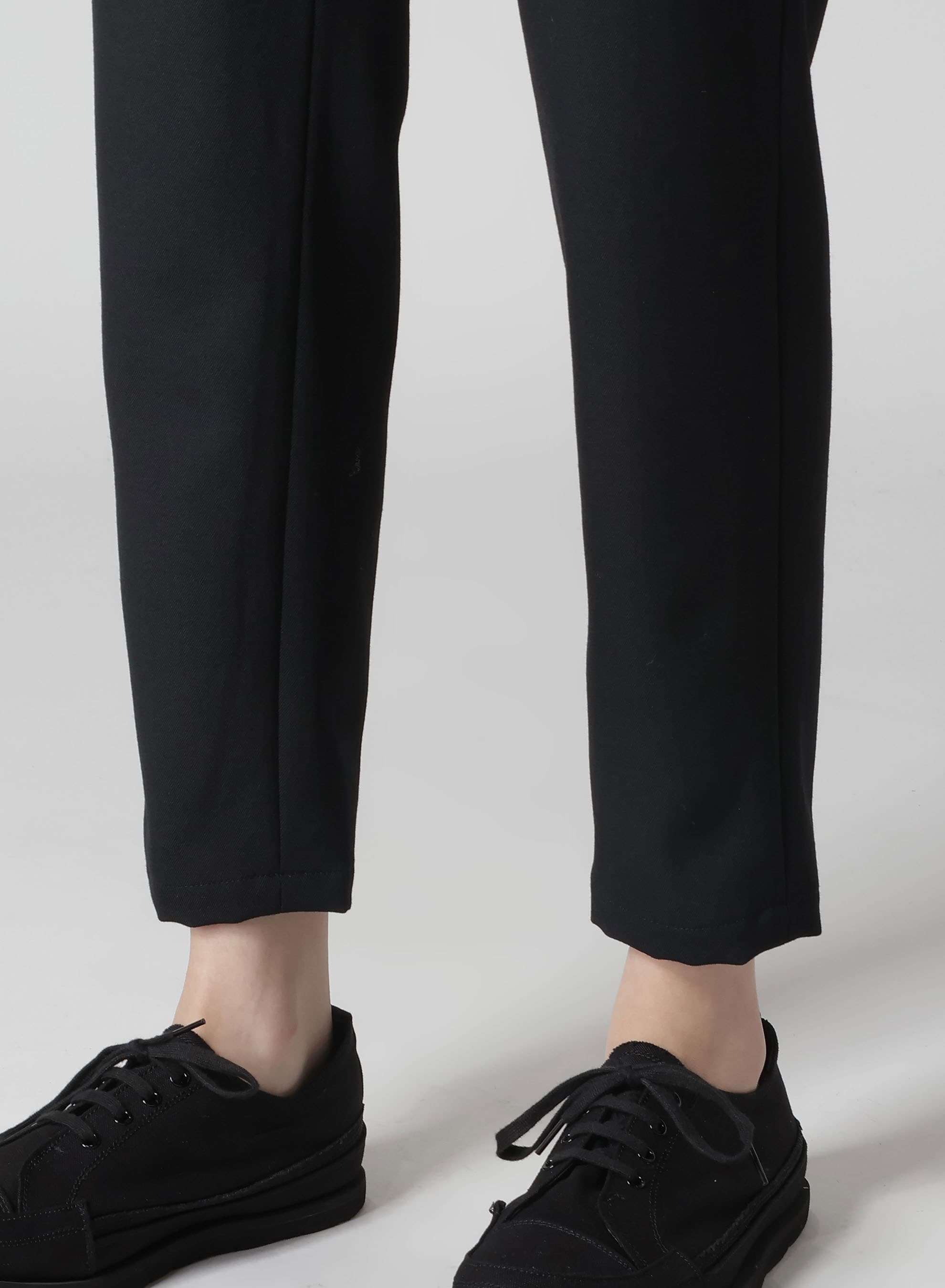 2/60 WOOL GABARDINE BASIC SLIM PANTS A