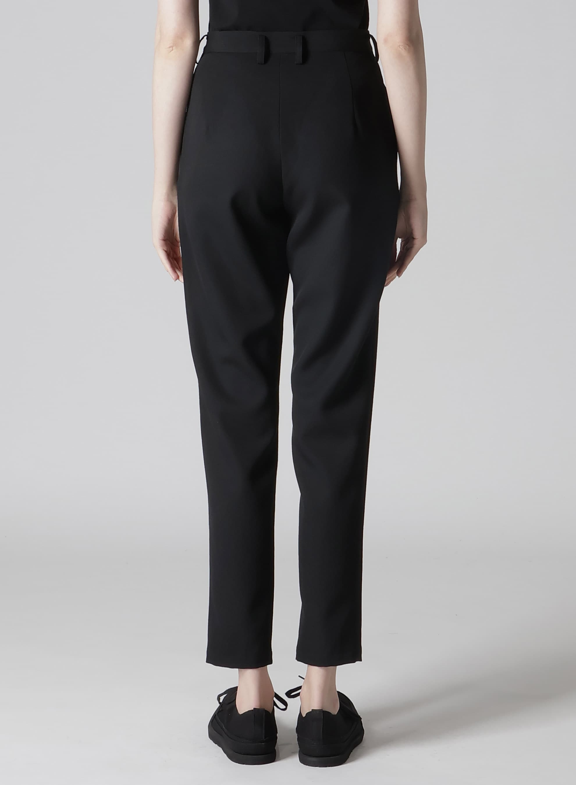 2/60 WOOL GABARDINE BASIC SLIM PANTS A