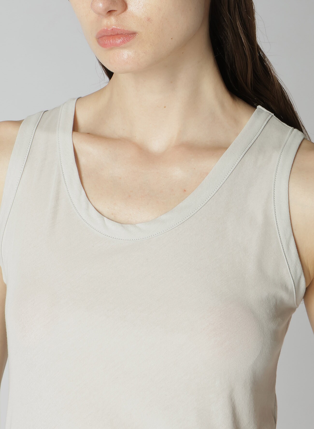 80/-HIGH GAUGE SINGLE JERSEY TANK TOP