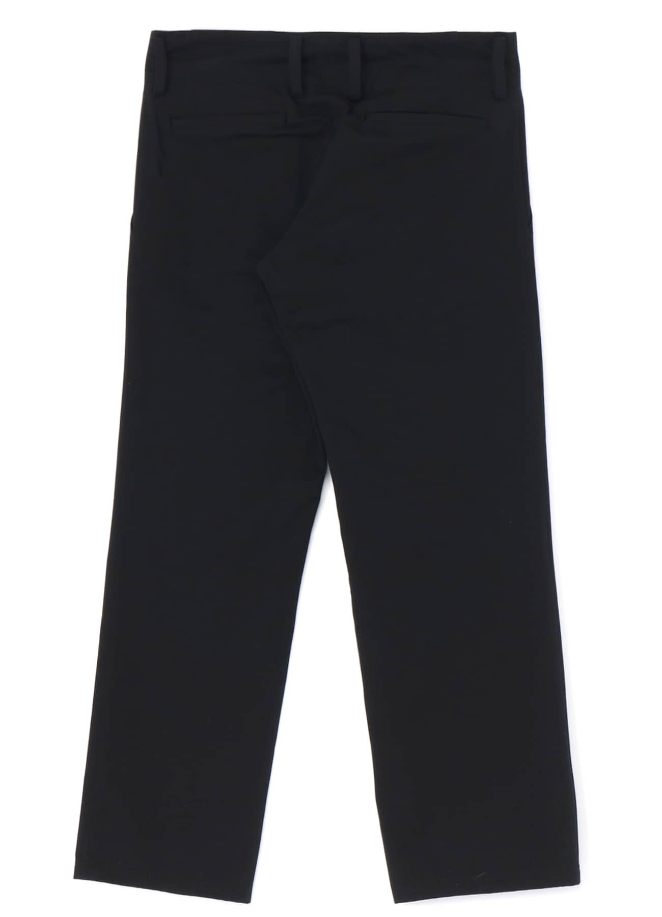30/-COTTON TWILL LOW-RISE STRAIGHT FIT PANTS