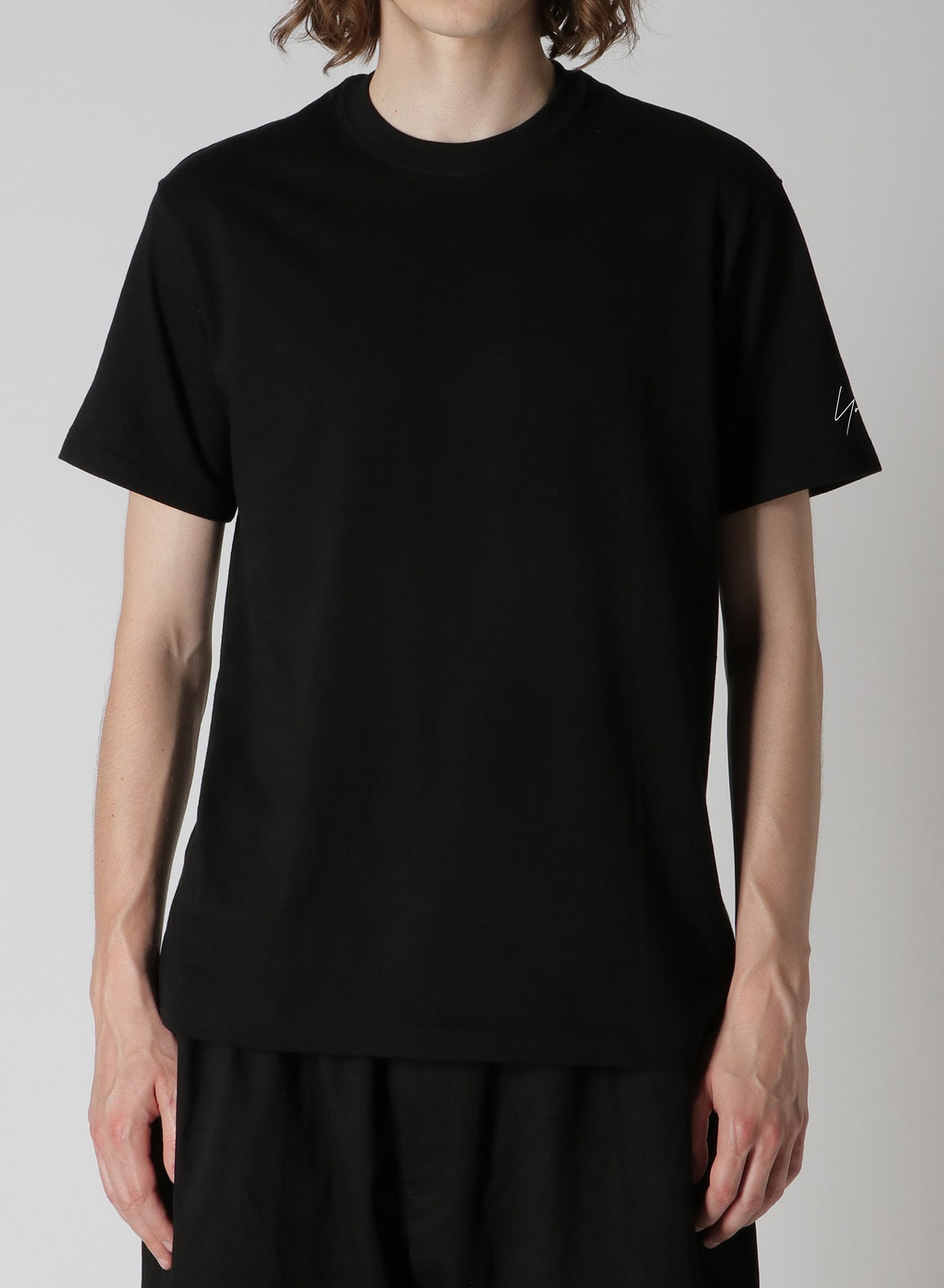 3 PACK T-shirt(S WhitexBlackxBlack): Yohji Yamamoto｜THE SHOP 