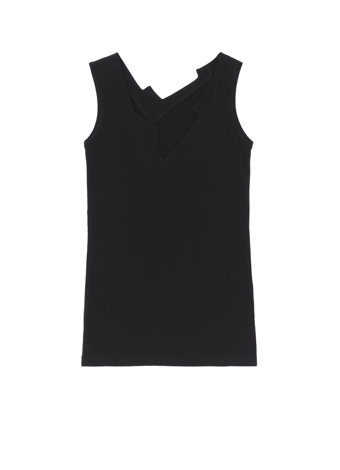 High Neck Sleeveless Blouse In Black, FS Collection