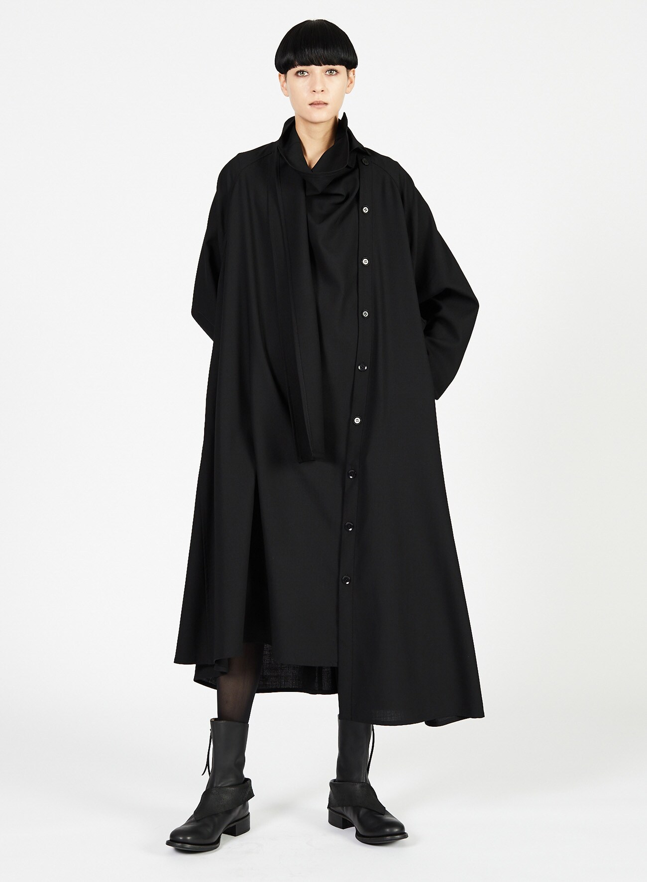 単品購入可 Yohji Yamamoto ロングシャツ サイズ01 美品 - シャツ