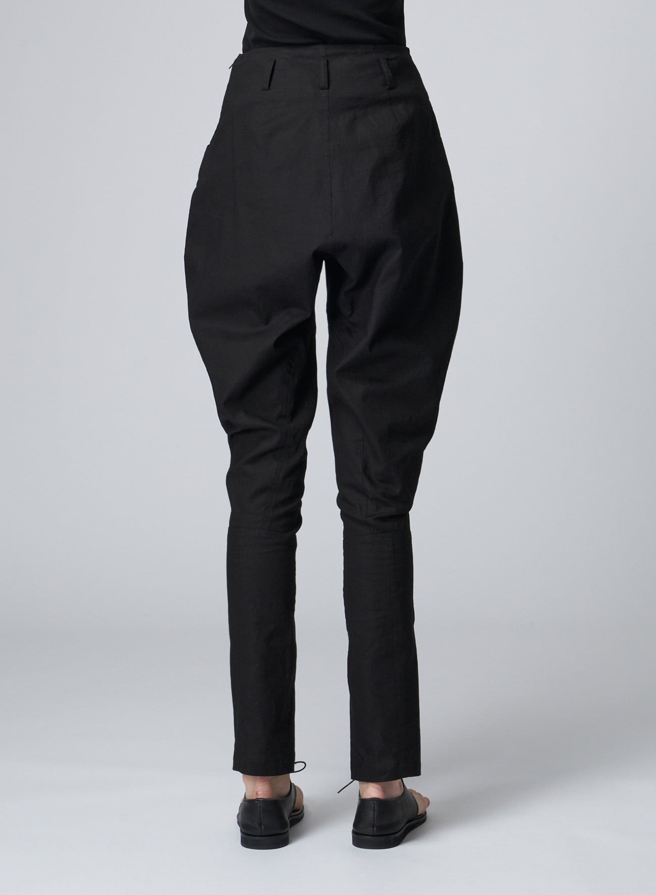 COTTON/LINEN GUSSETED RIDING PANTS