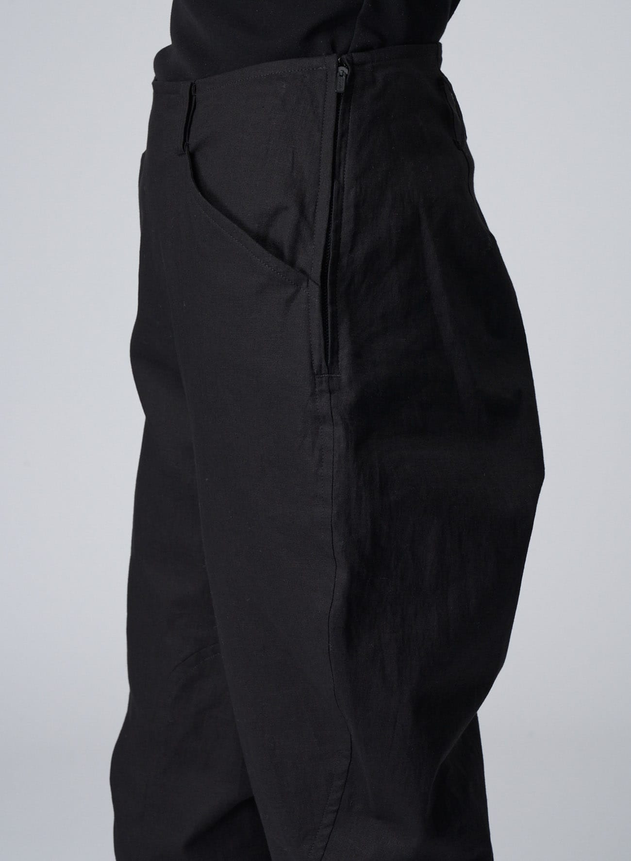 COTTON/LINEN GUSSETED RIDING PANTS