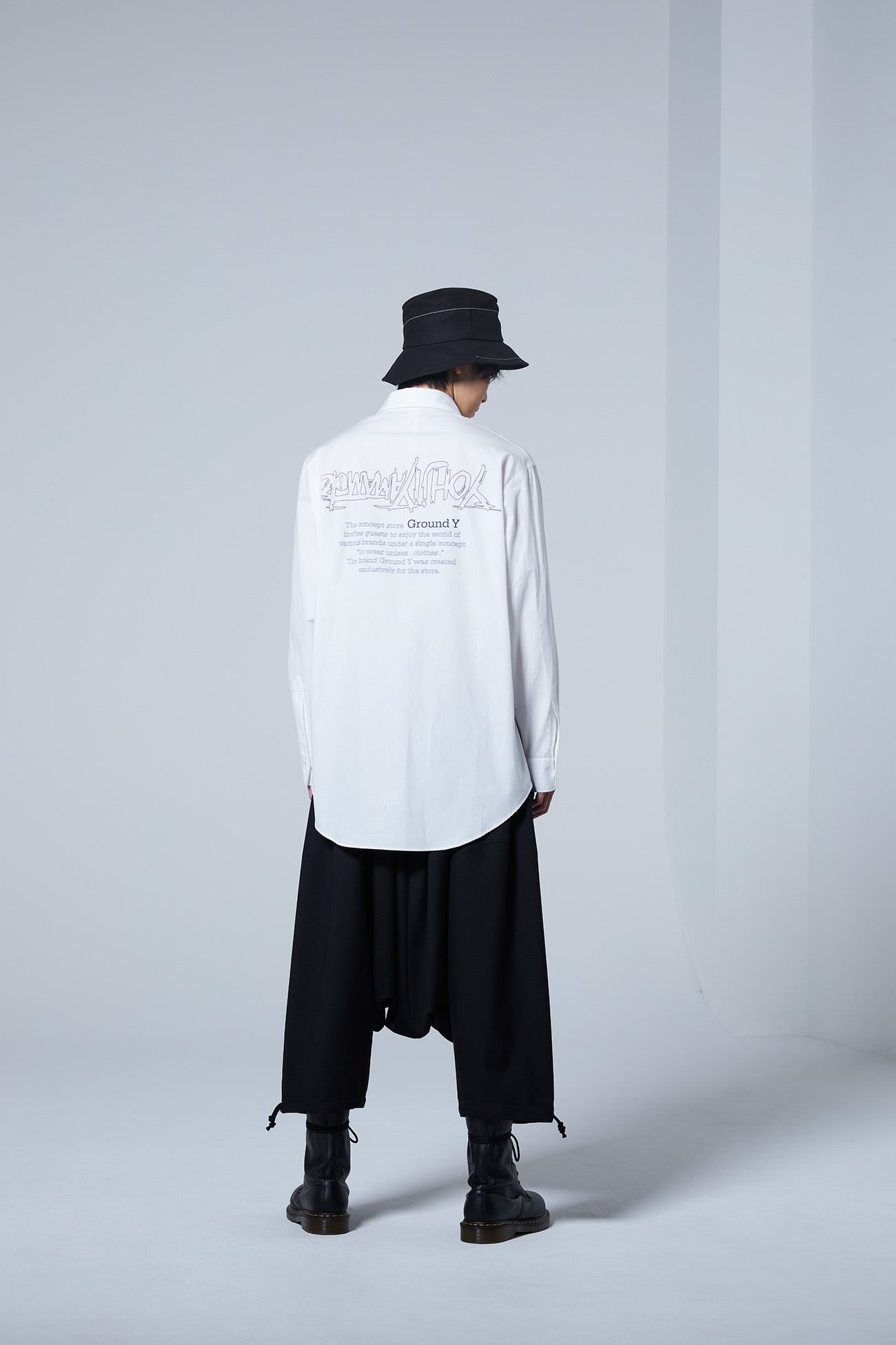 Yohji Yamamoto Upside Down LOGO Basic Shirt