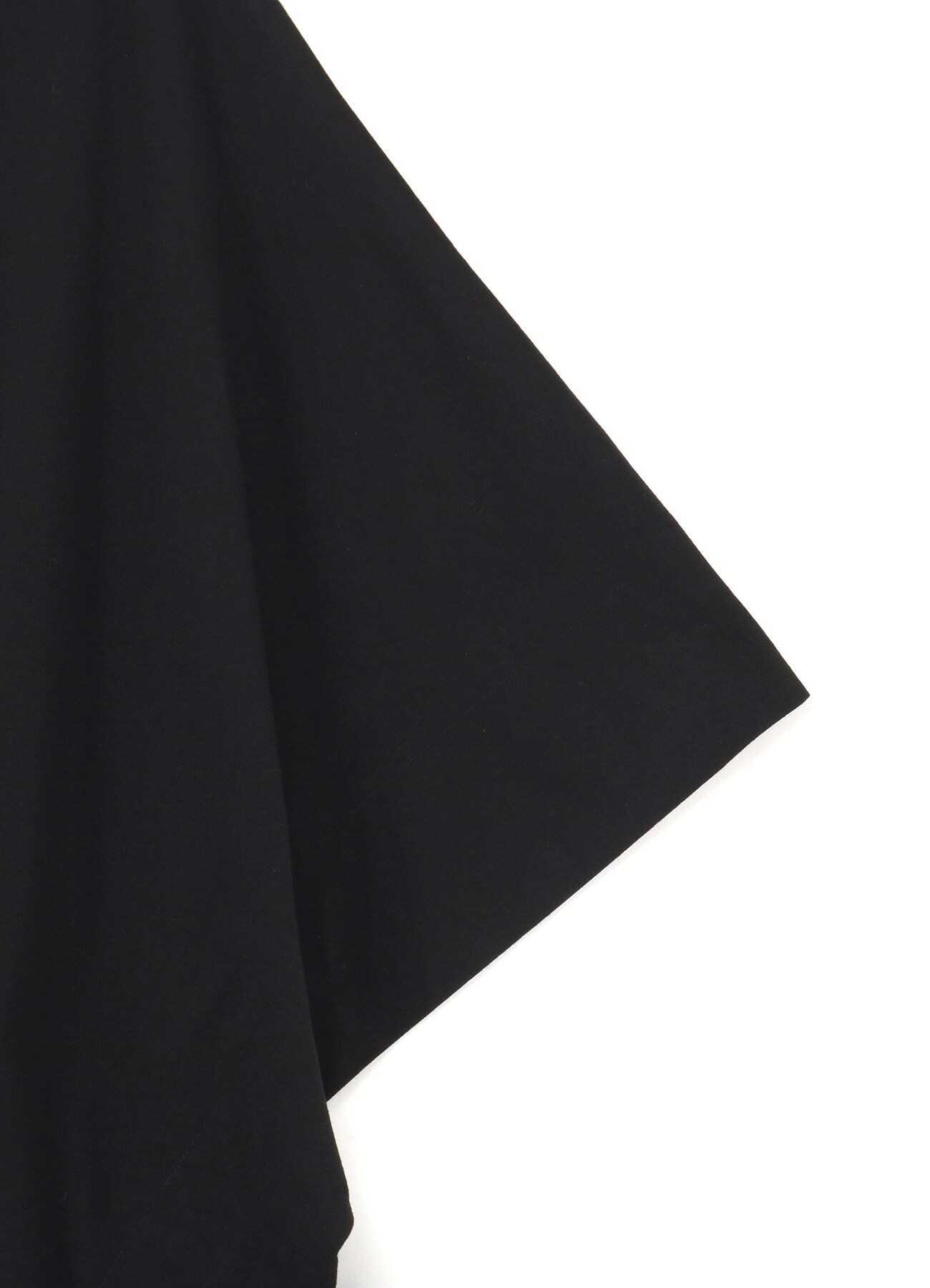 30 / cotton Jersey High neck cape T (XS Black): GroundY ｜ THE 