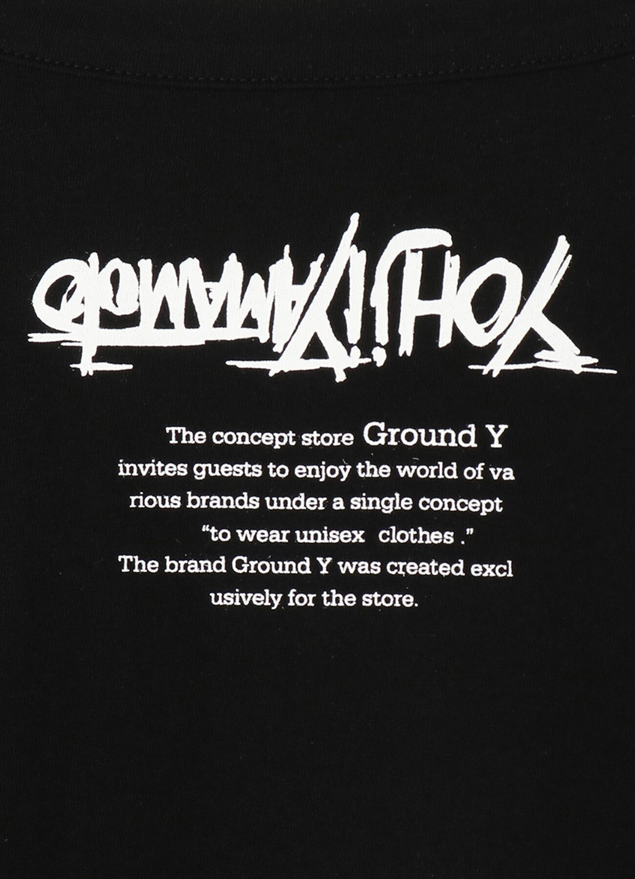 2pack T Ground Y / Yohji Yamamoto Logo (M Black): GroundY ｜ THE 