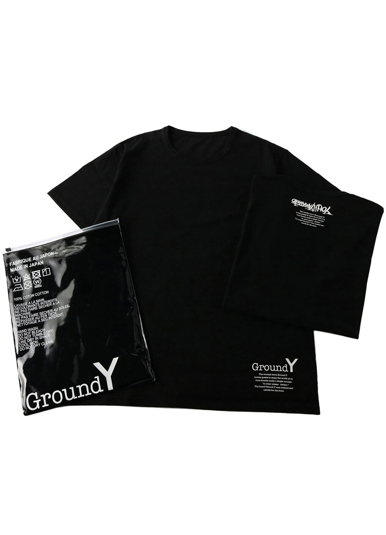 CUT & SEWN | GroundY | 【Official】 THE SHOP YOHJI YAMAMOTO