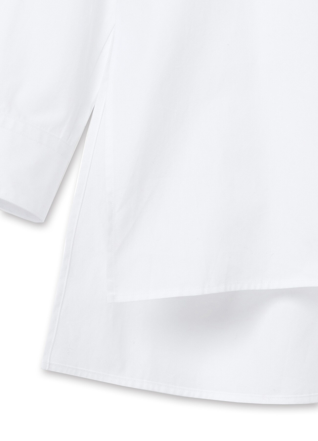 100/2 cotton broad Eyelet bow collar shirt