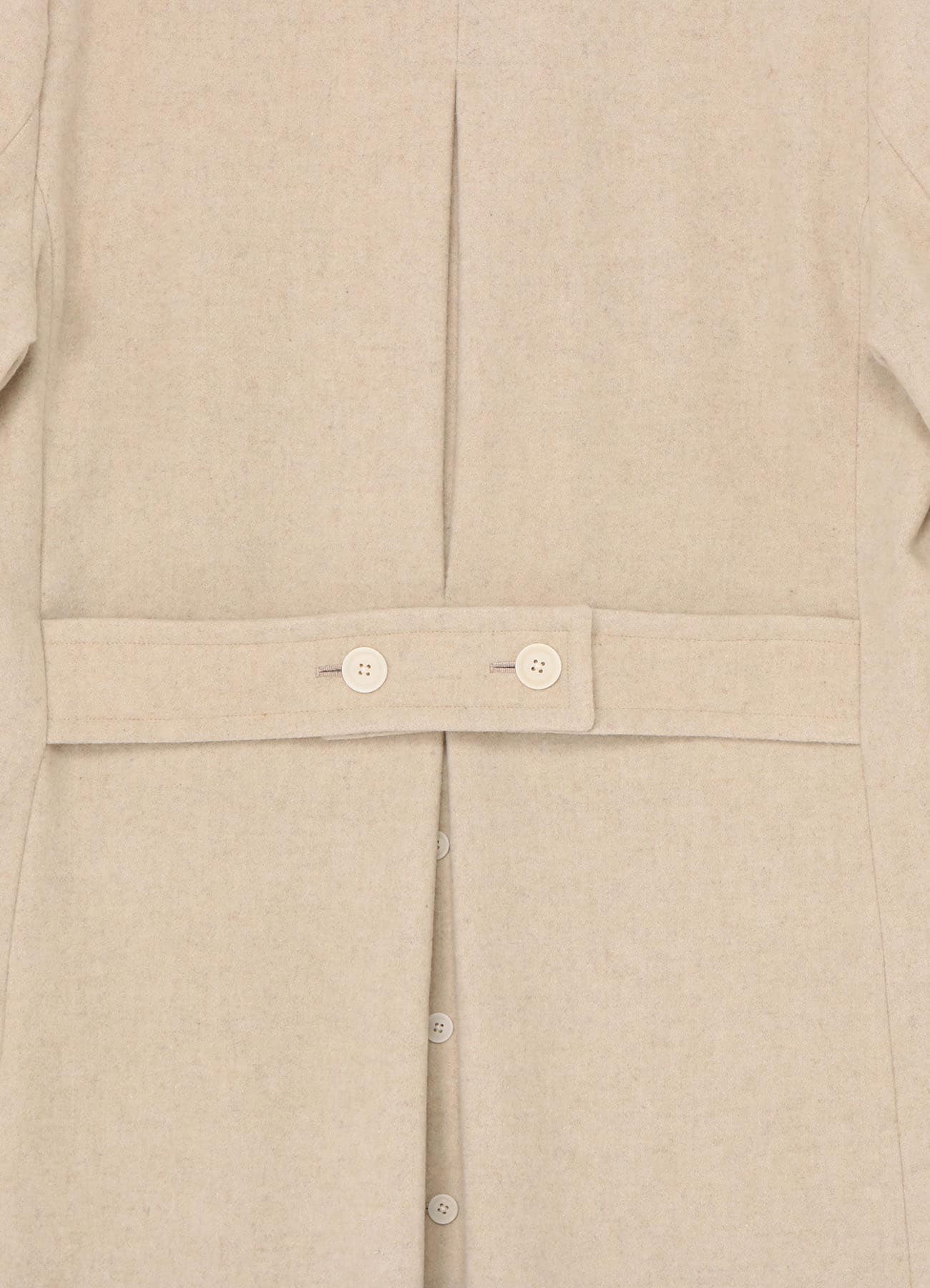 Vintage flannel Epaulette double coat