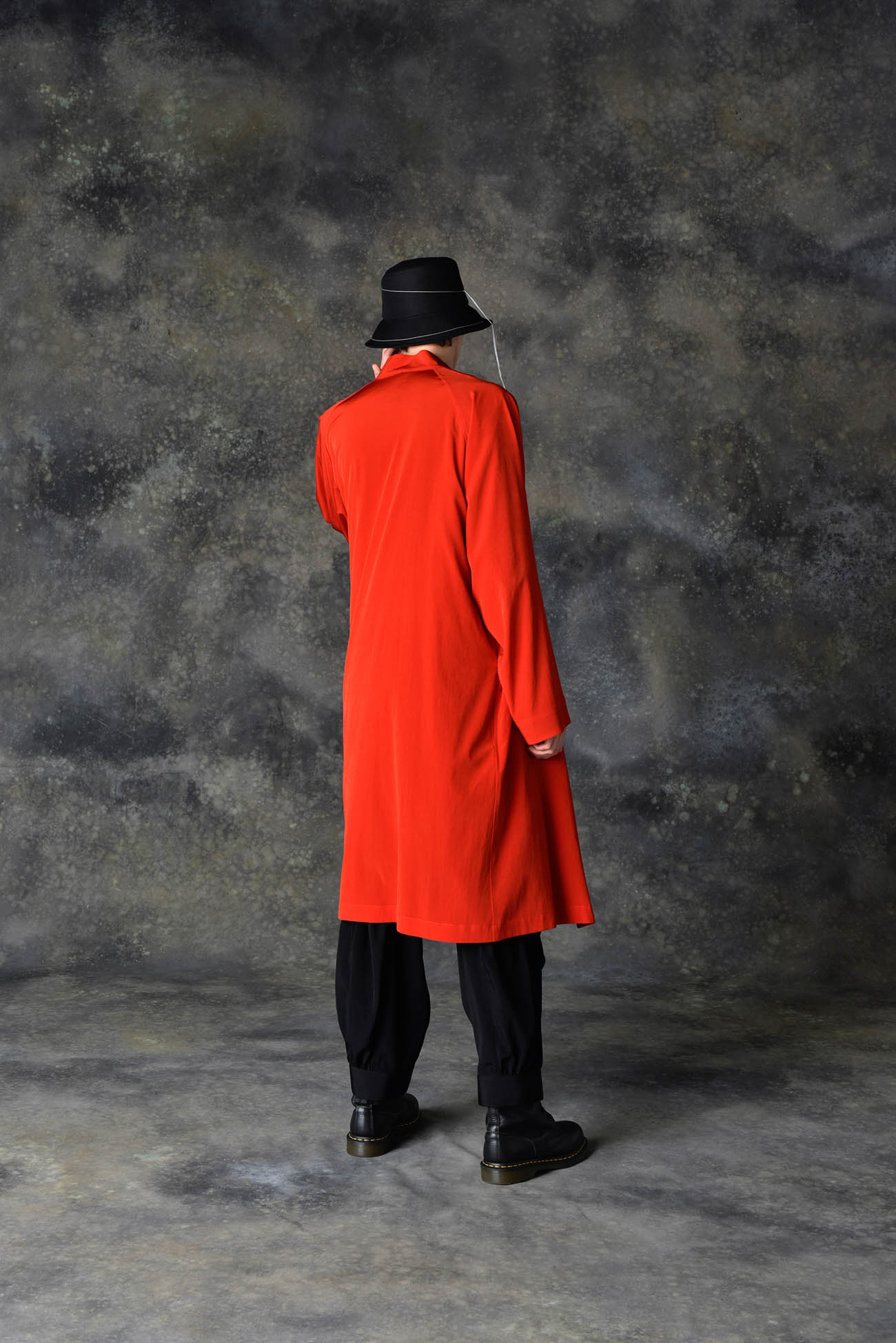 T/A vintage decyne Stand collar single coat