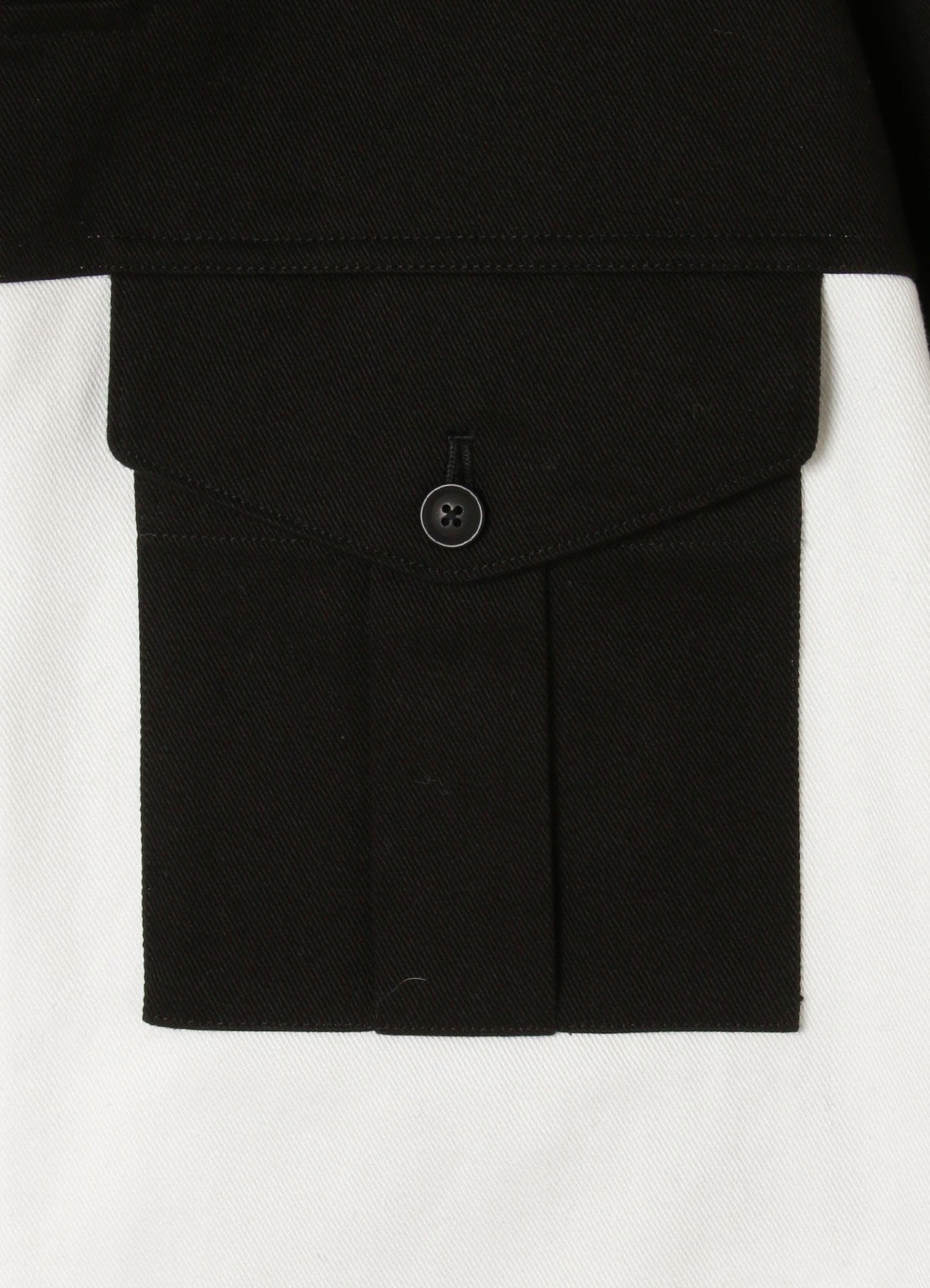 Cotton twill combination Anorak jacket