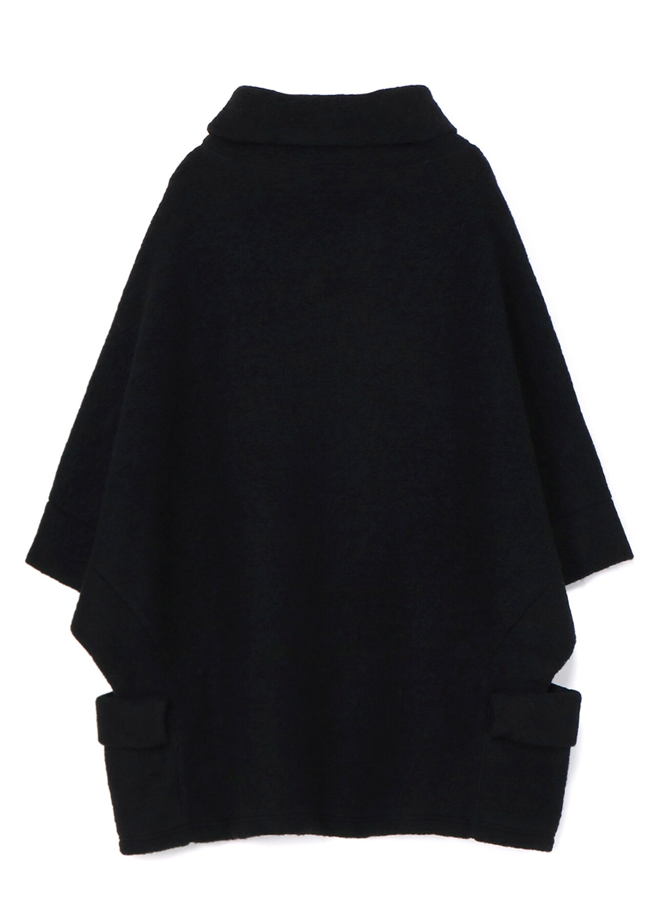Airy jersey High neck cape T
