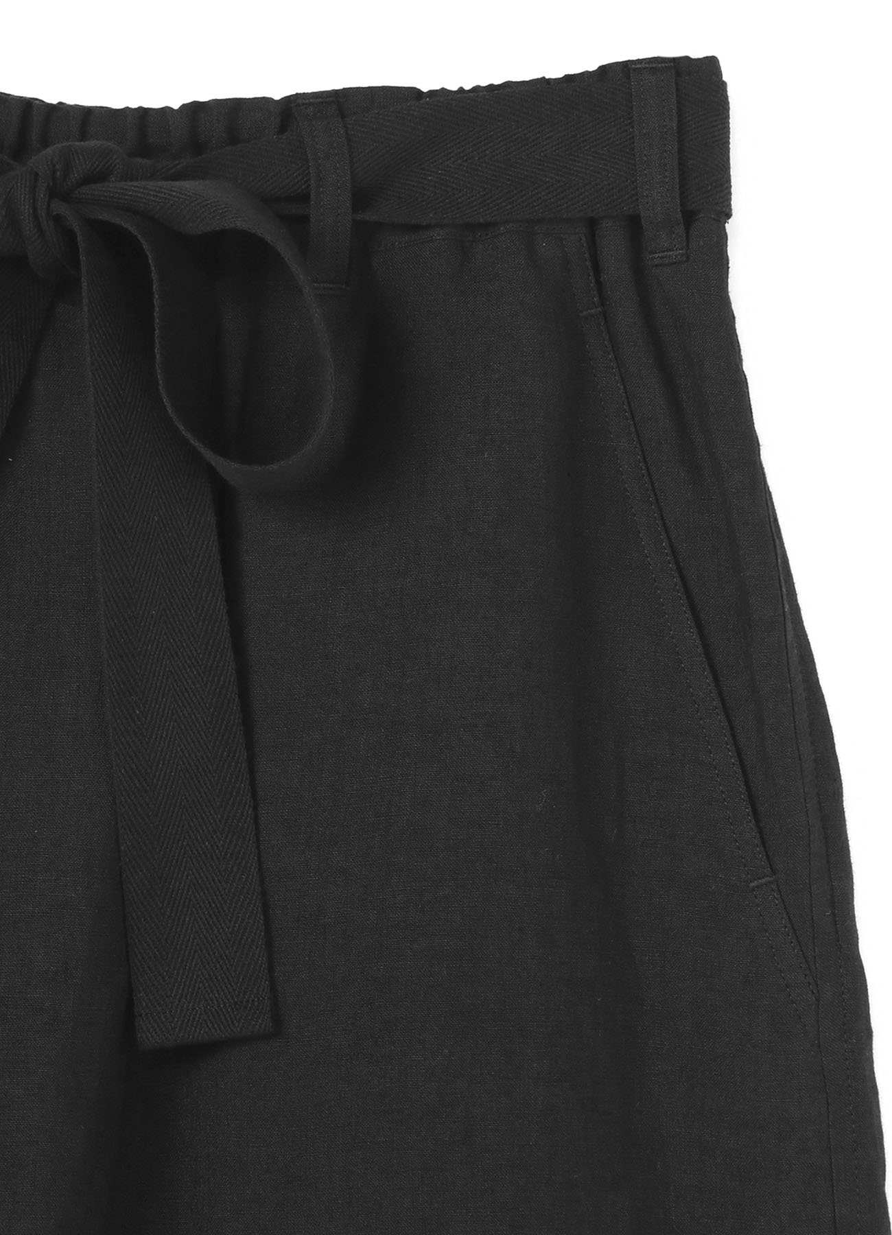 50/Linen cloth Short wrap pants