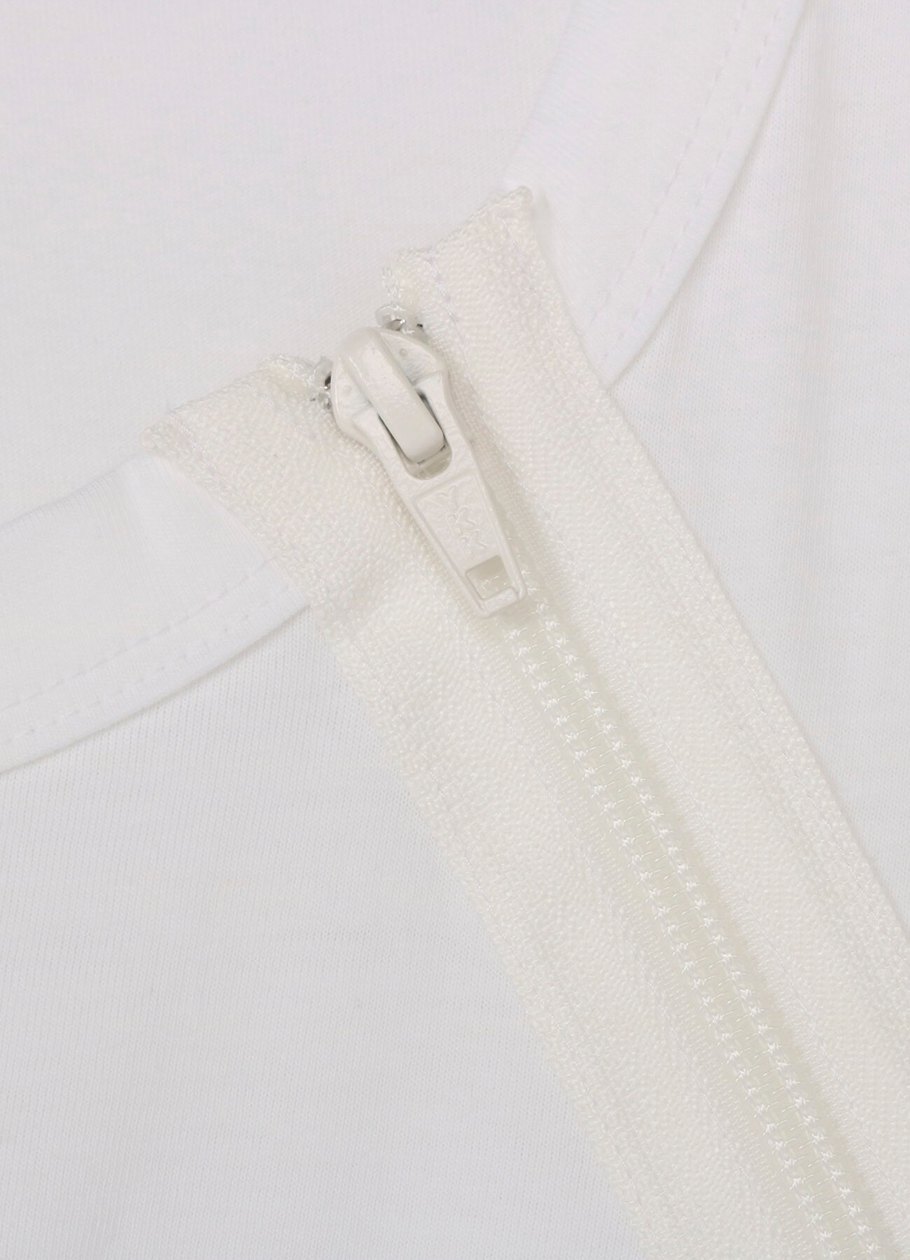 30/cotton Jersey Zipper short sleeves jumbo T