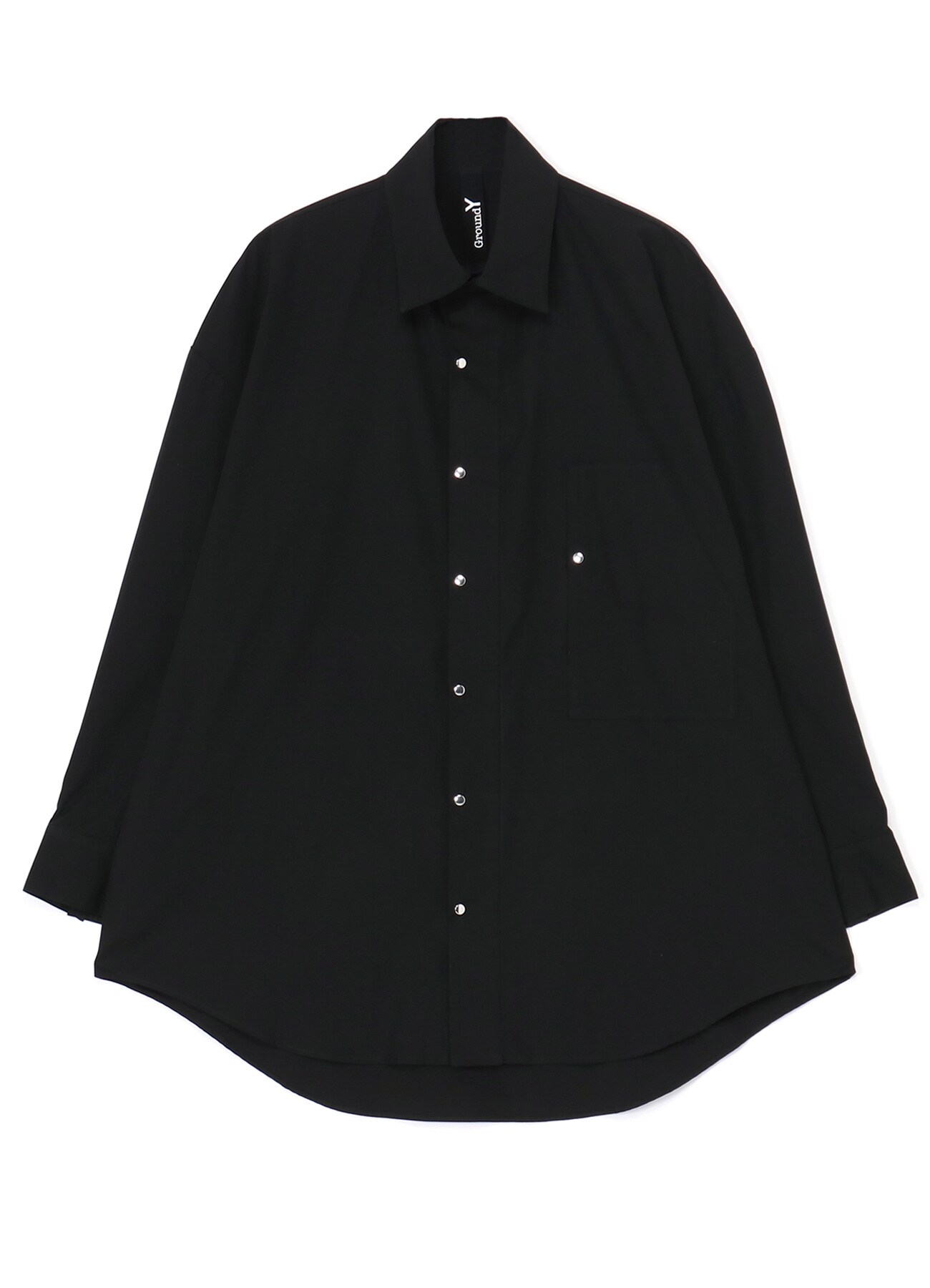 	100/2 Cotton Broadcloth Snap Button Shirt