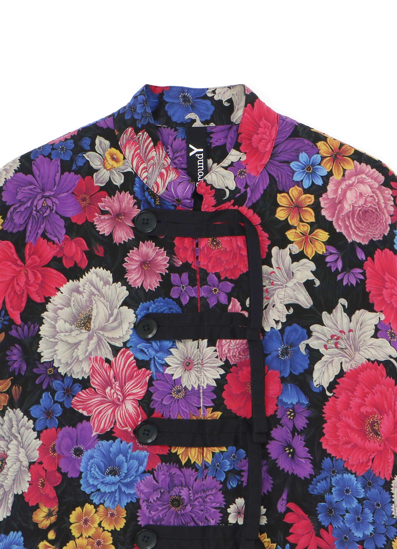 Flowers in Full Bloom Rayon Shirt