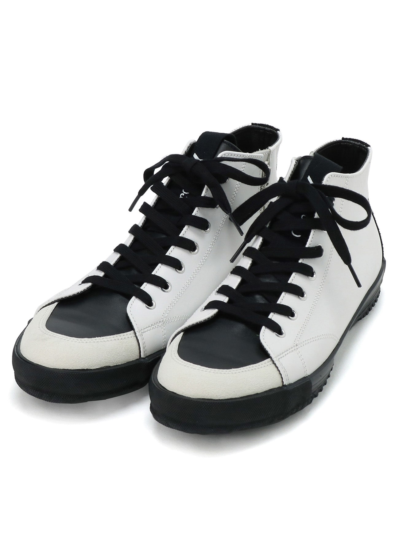 Monochrome Leather Sneakers