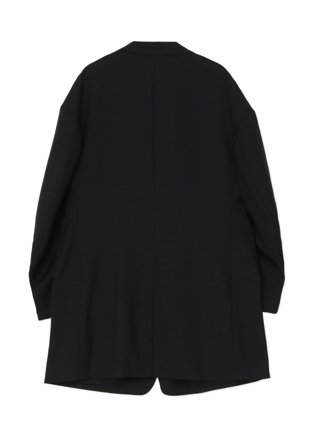 Wool/Polyester Gabardine Oversized Jacket