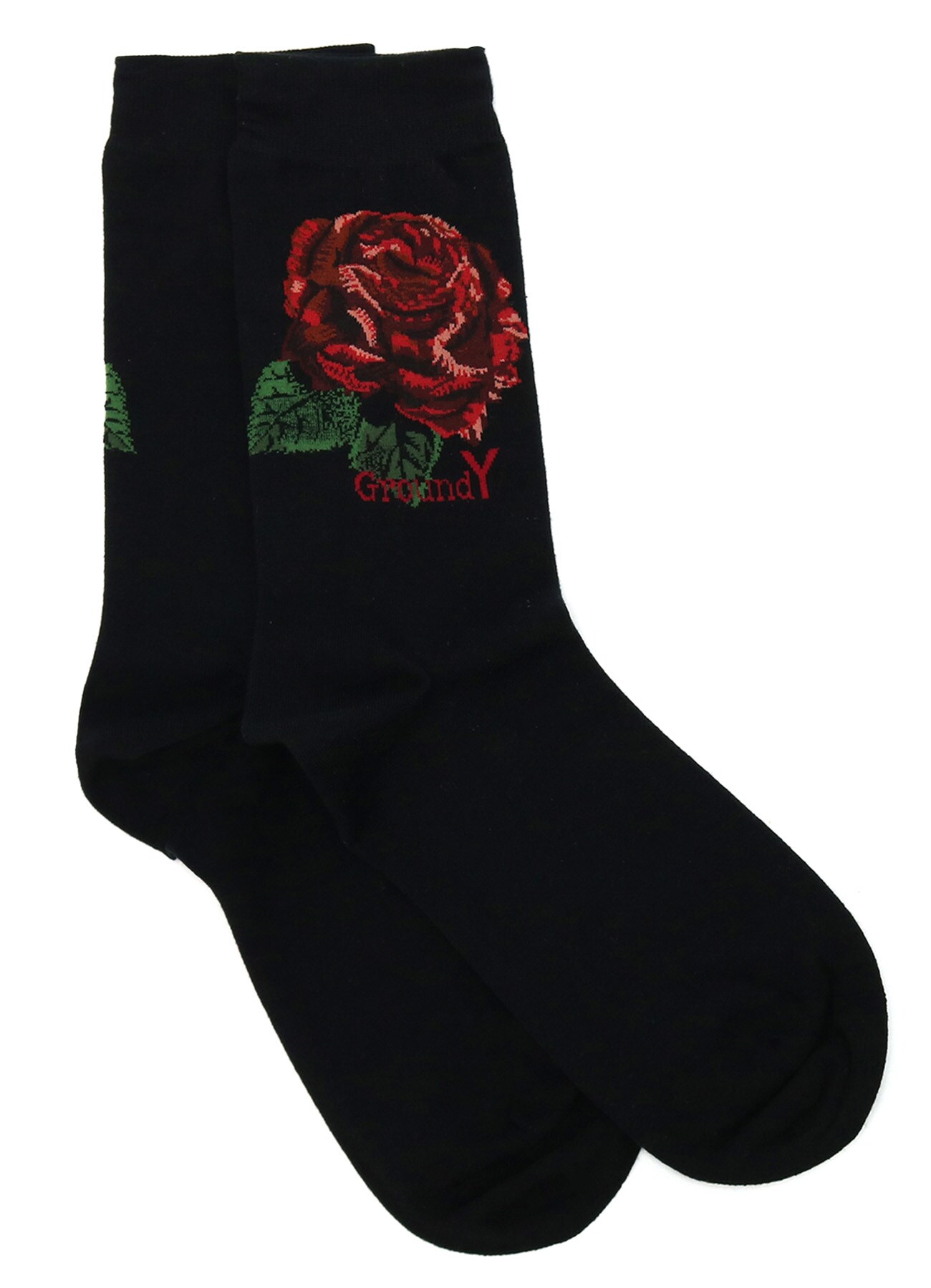 Flower Motif Socks