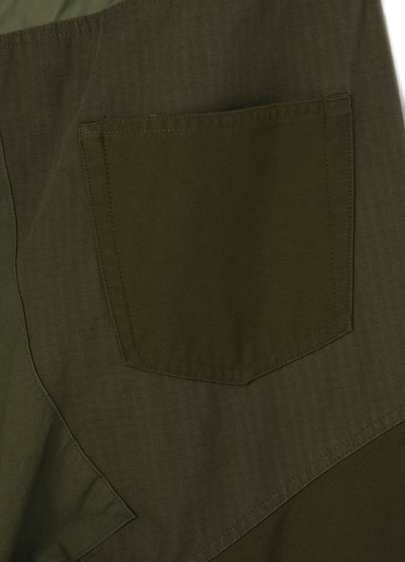 Material Patchwork Shoulder Pants Skirt