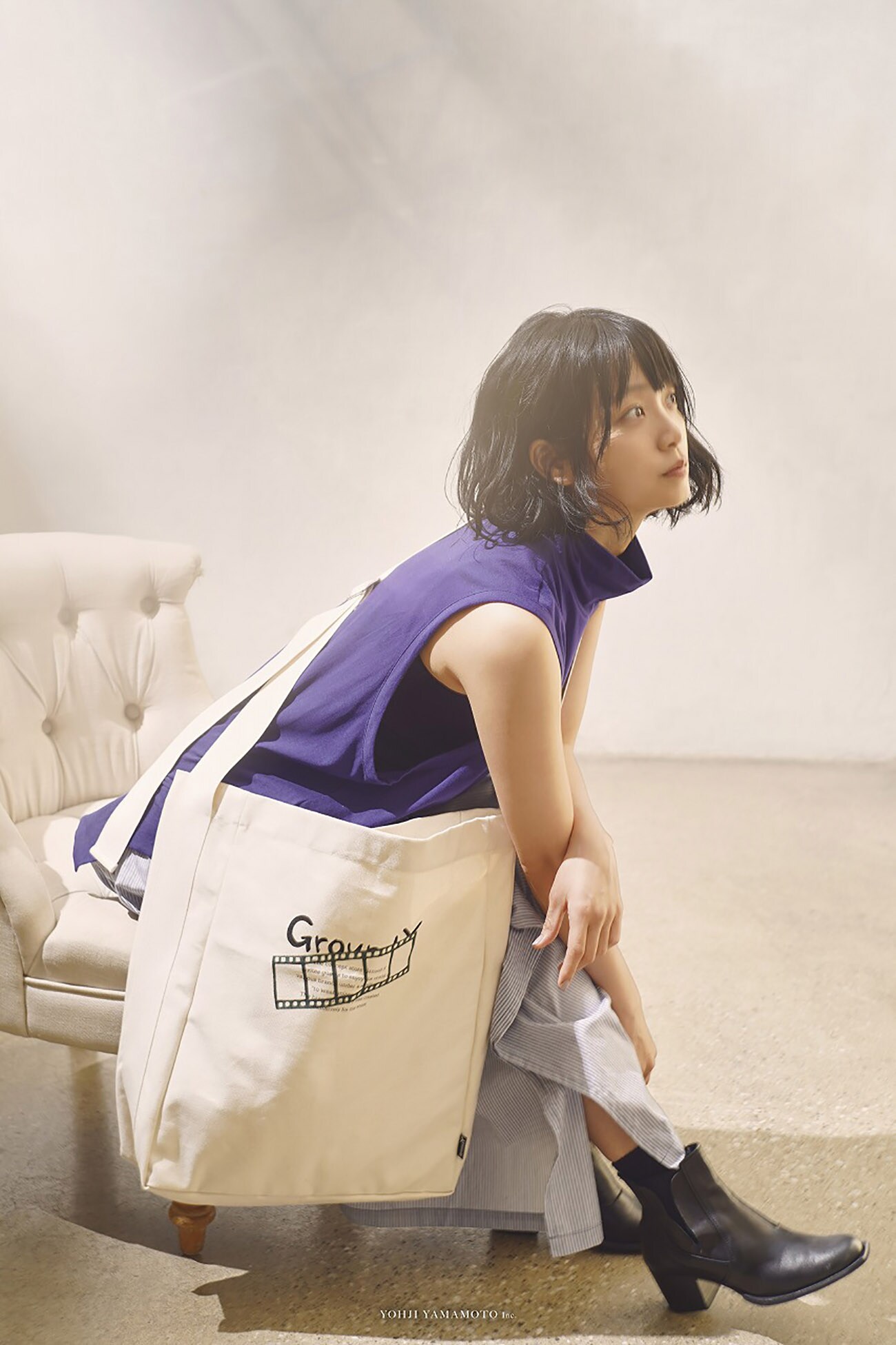 ＜受注＞[Ground Y×Mai Fukagawa collection]  shoulder bag「film」