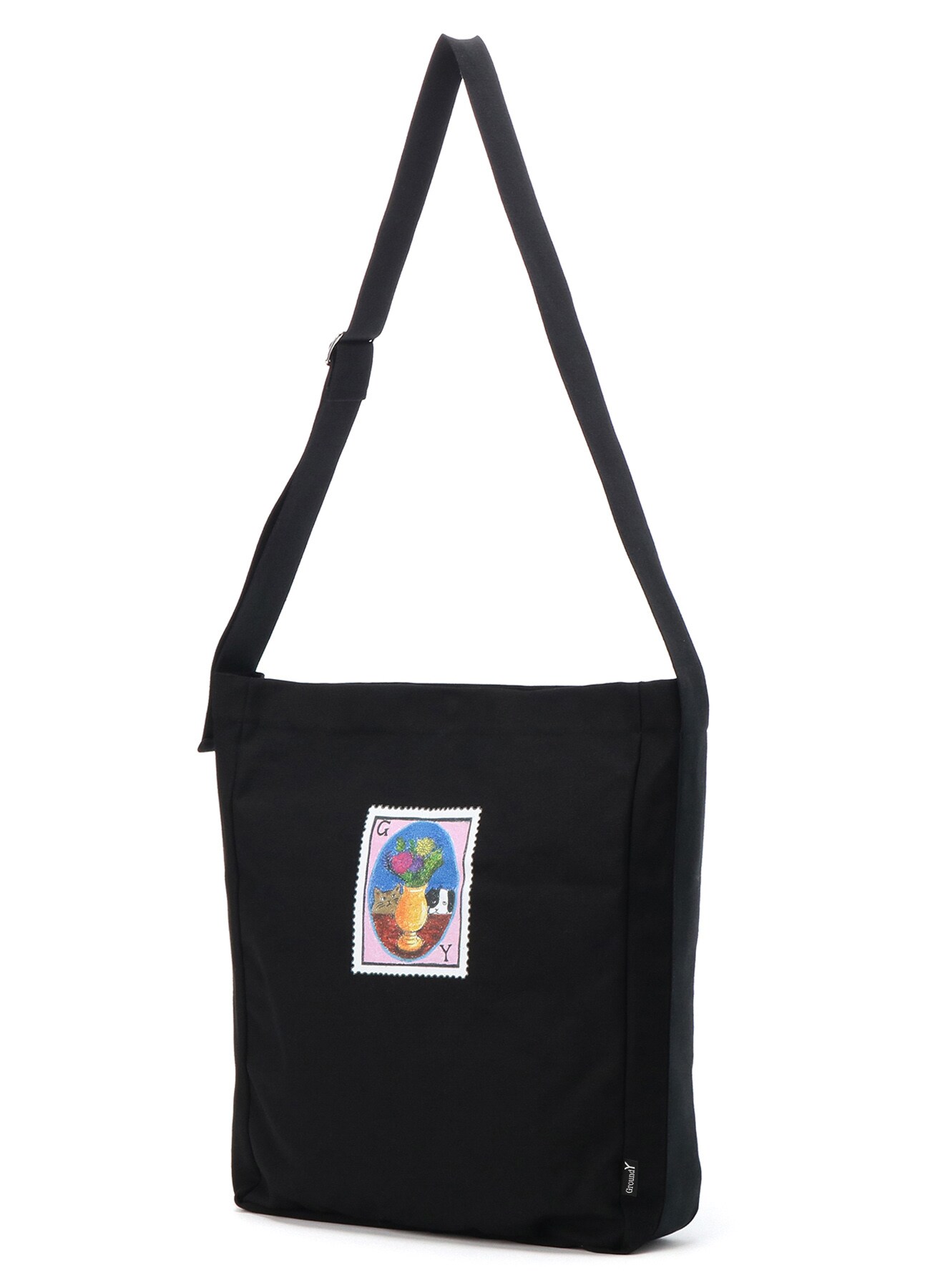 ＜受注＞[Ground Y×Mai Fukagawa collection]  shoulder bag「stamp」