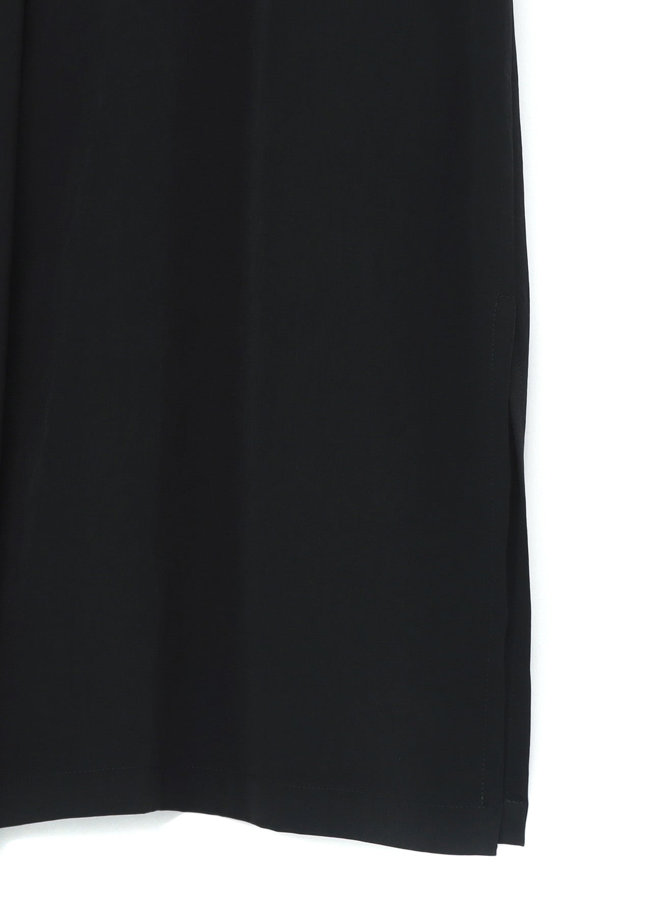 TRIACETATE/POLYESTER CREPE de CHINE SLEEVE LESS DRESS TYPE2
