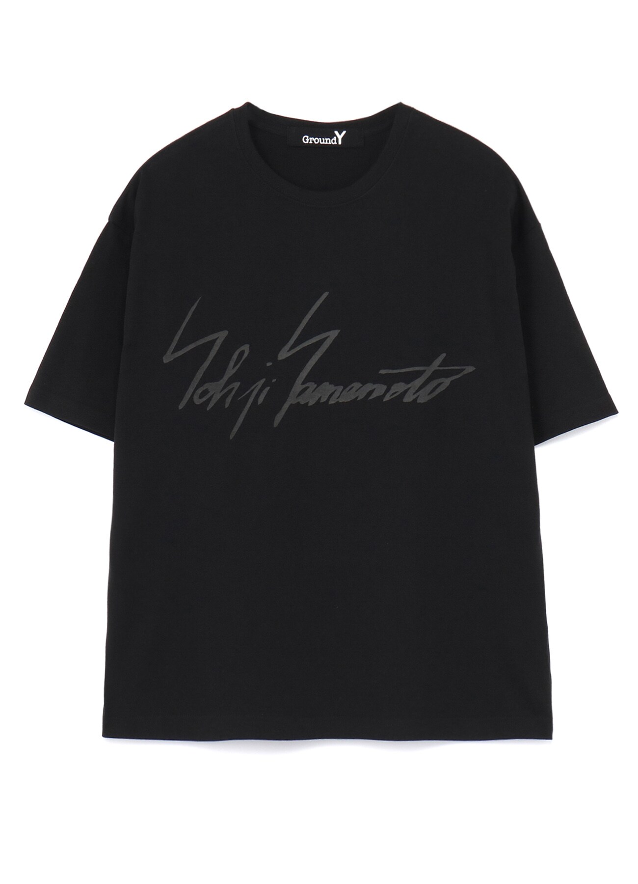 yohji yamamoto logo tee