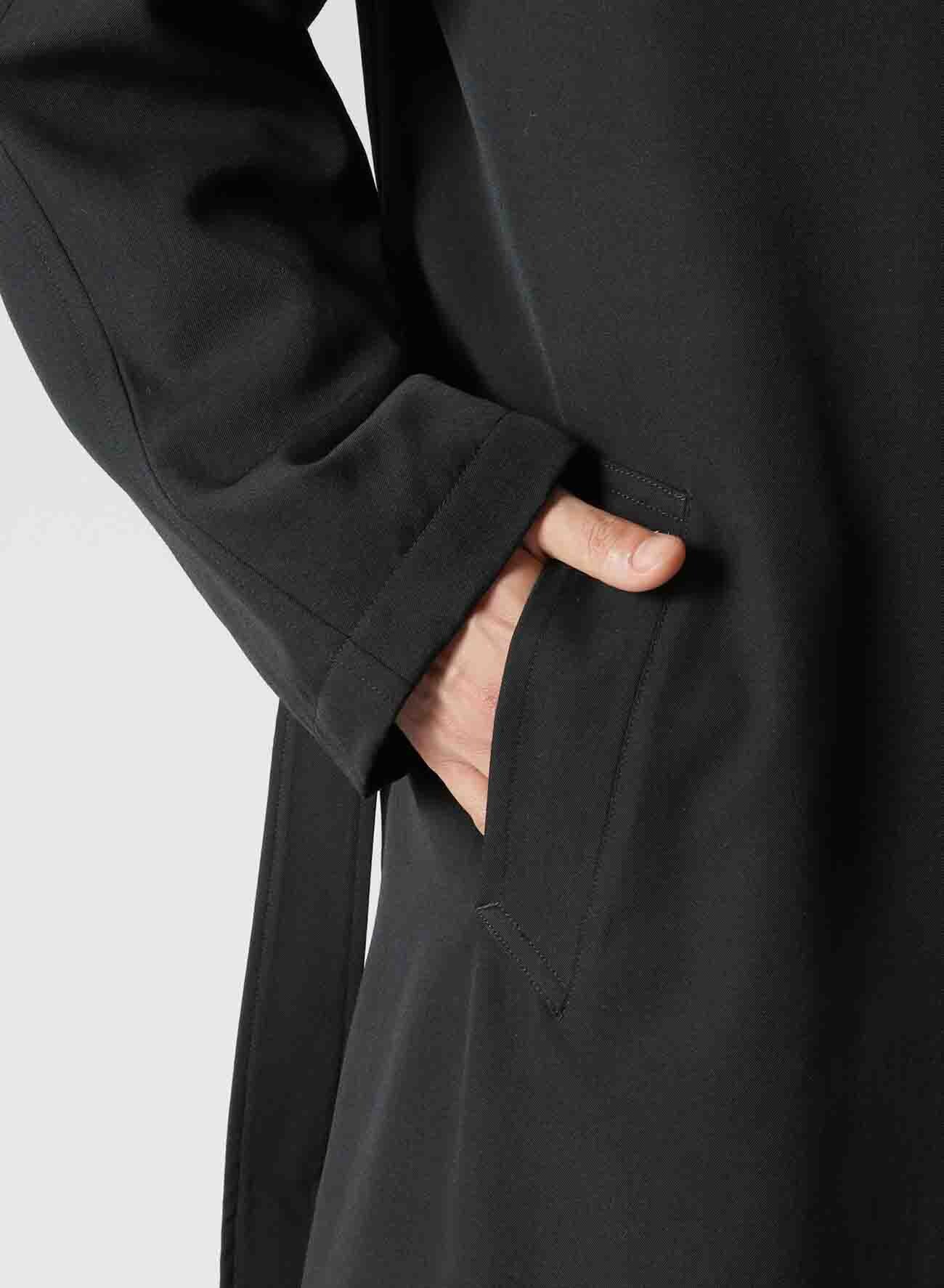 REGULATION W/GABARDINE 8BUTTON DOUBLE BREASTED COAT