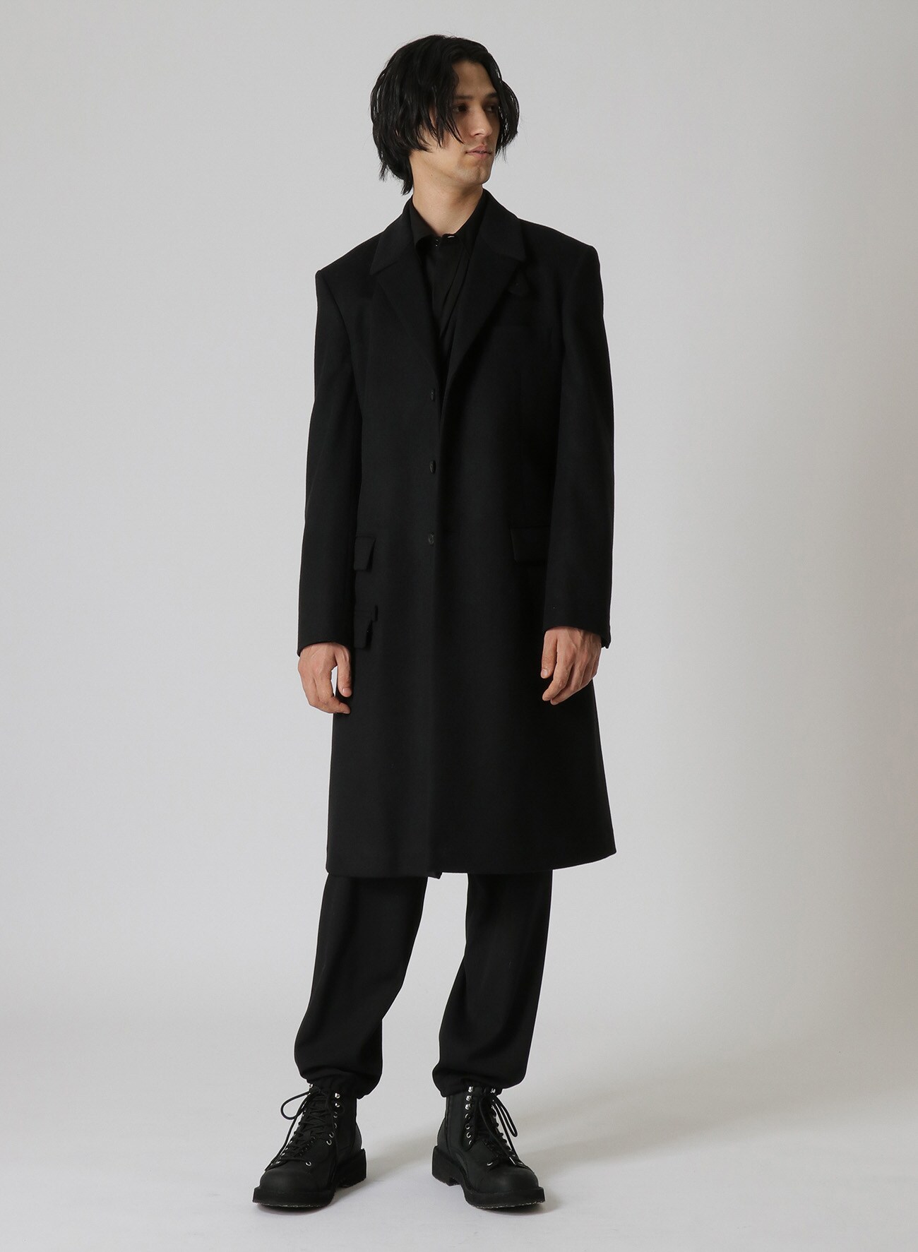 Yohji Yamamoto POUR HOMME ドクタージャケット-