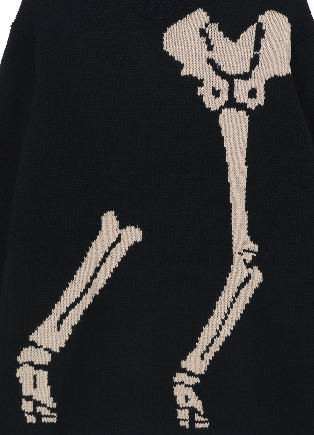 round neck knit(bone)
