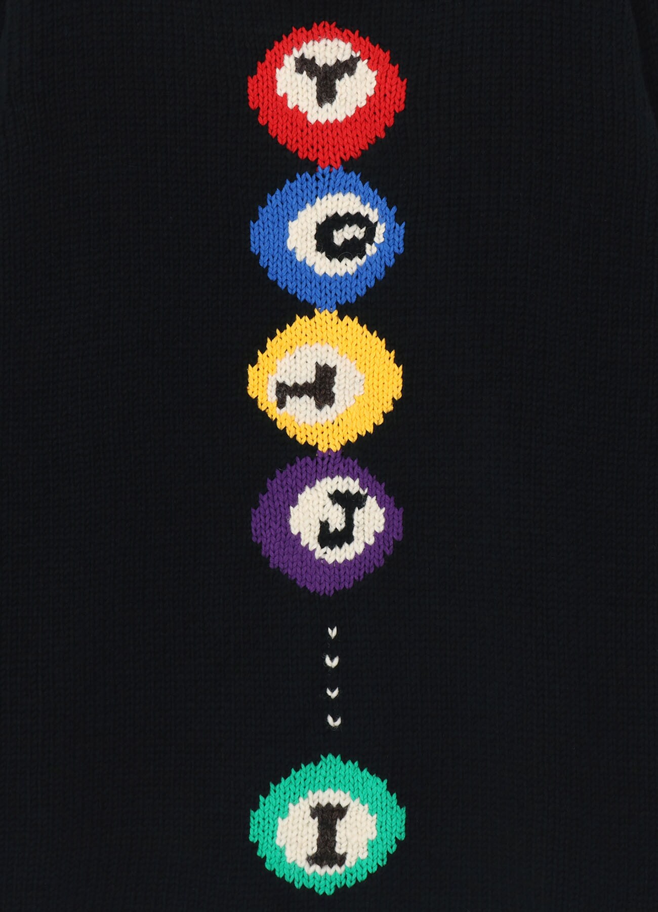 round neck knit(billiards)
