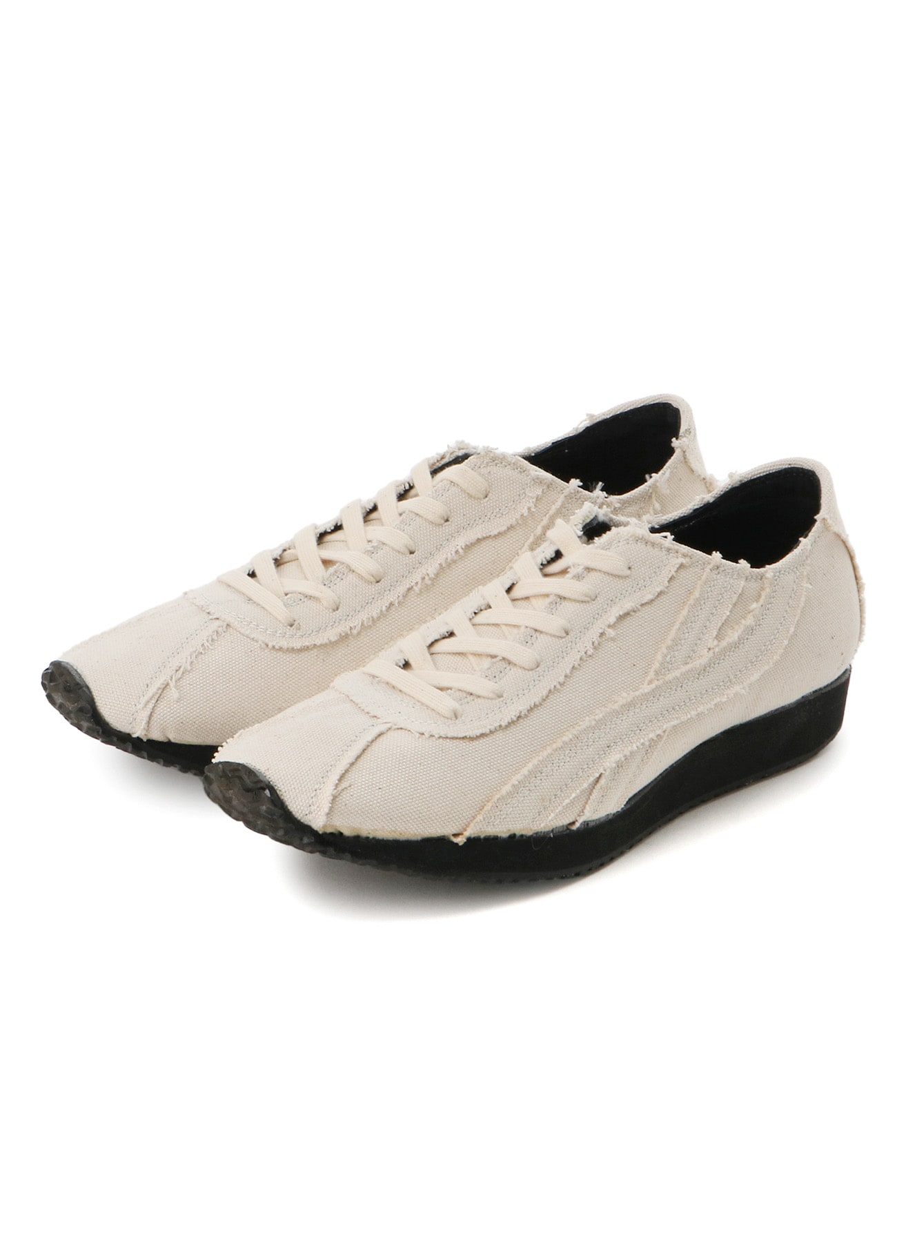 NO.8 CANVAS CUTOFF XLINE RUNNING SHOES (US 8 Ivory): Vintage | THE 