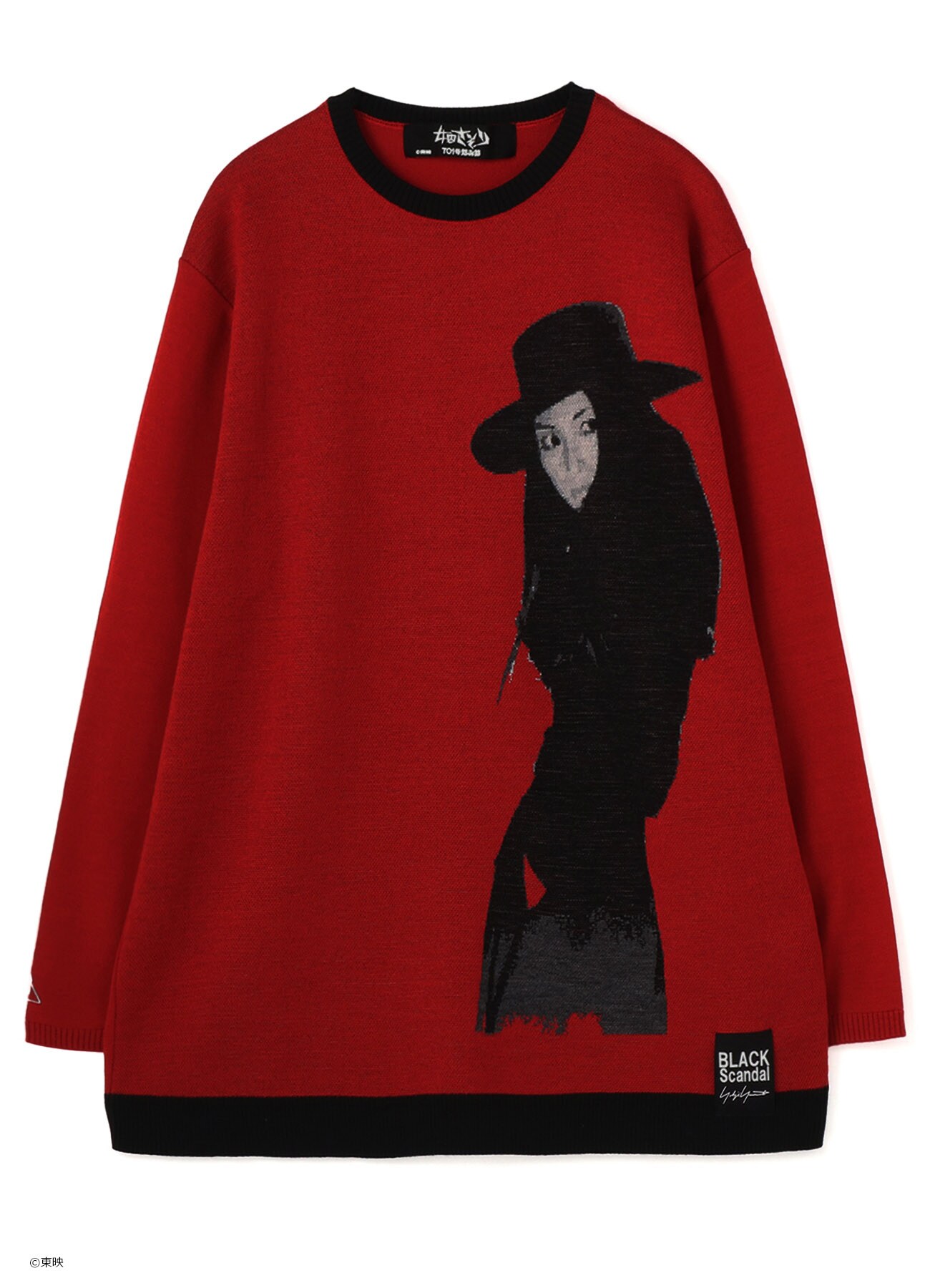 【5/24 10:00(JST) Release】FEMALE CONVICT: 701 SCORPION GRUDGE SONG CREW NECK KNIT