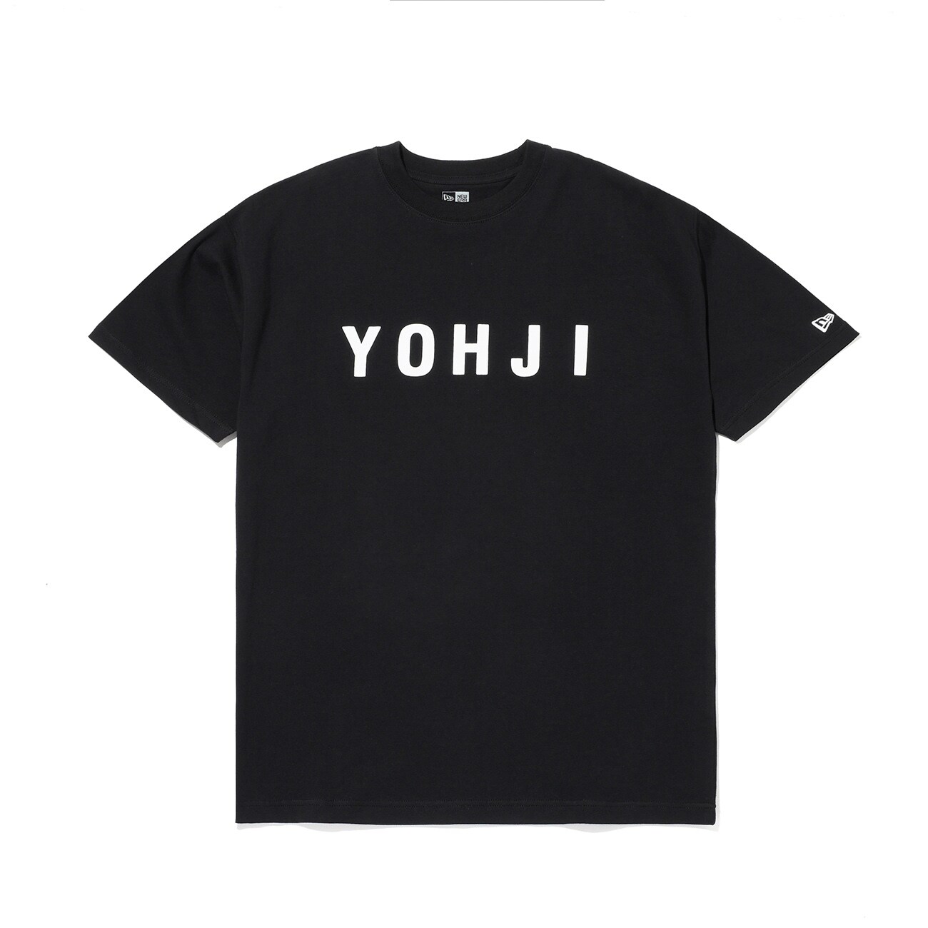 Yohji Yamamoto×New Era BLOCK TYPEFACE <YOHJI> PRINT SHORT SLEEVES