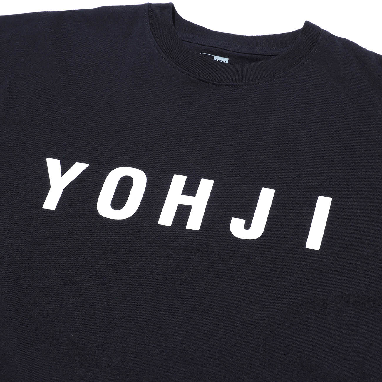 Yohji Yamamoto×New Era BLOCK TYPEFACE <YOHJI> PRINT SHORT SLEEVES