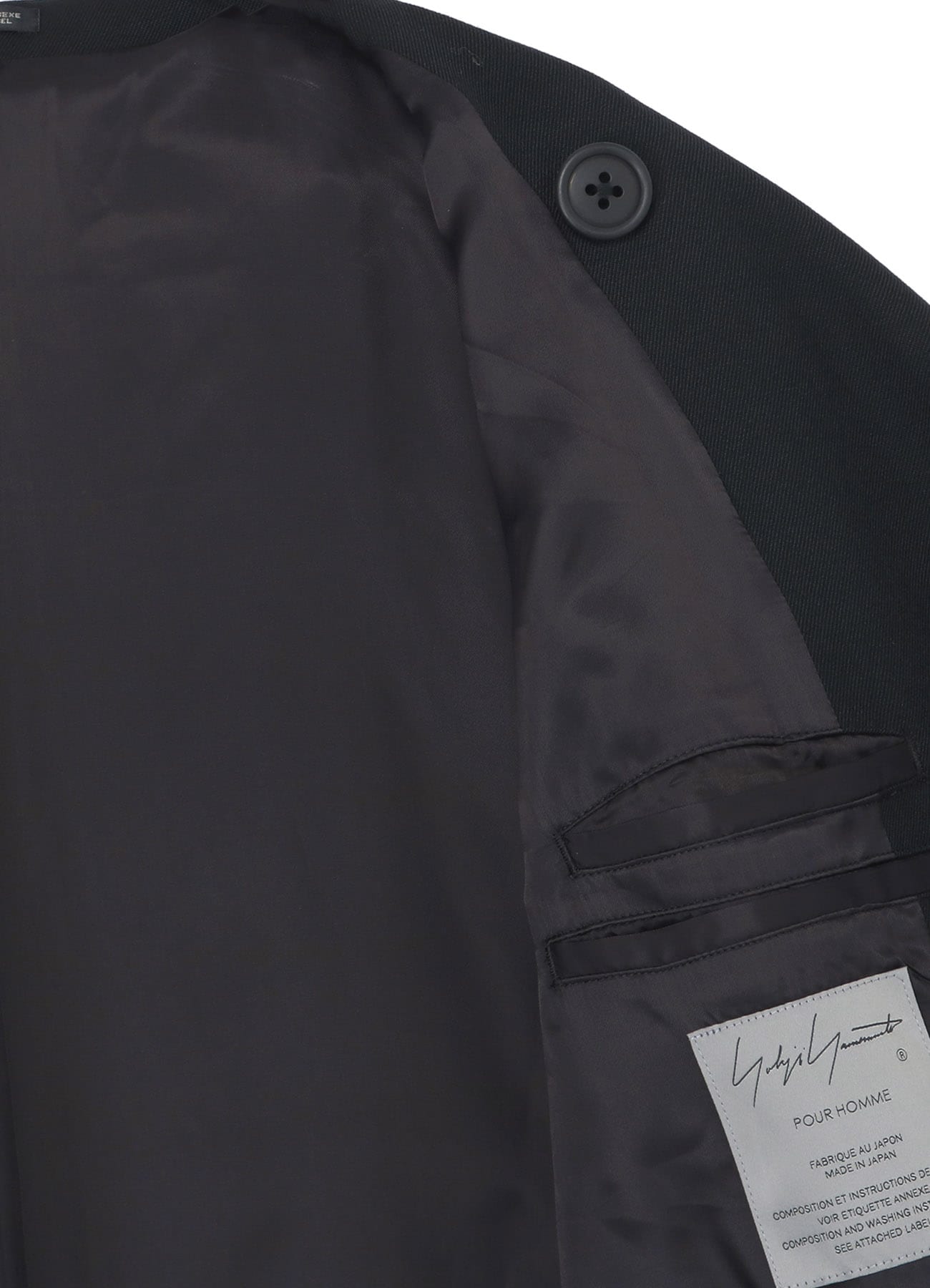Black Chevron Shoulder Jacket - GBNY