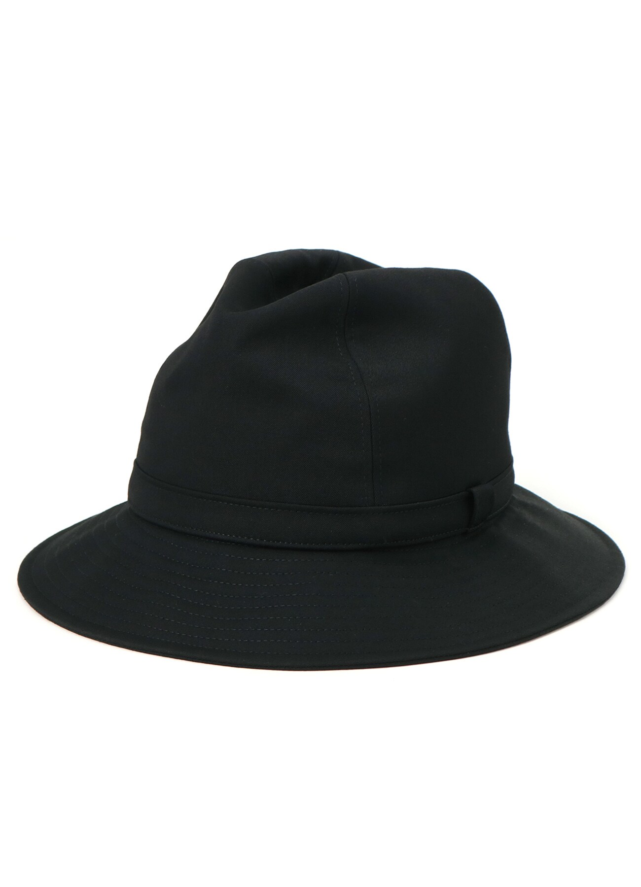 WOOL GABARDINE FEDORA(M Black): Yohji Yamamoto POUR HOMME｜THE