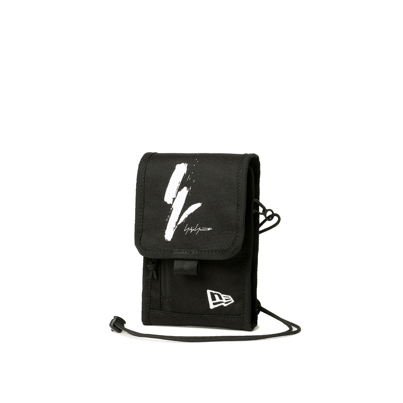 Yohji Yamamoto ×New Era PE/1680D NECK POUCH YY LOGO BLK WHT(M