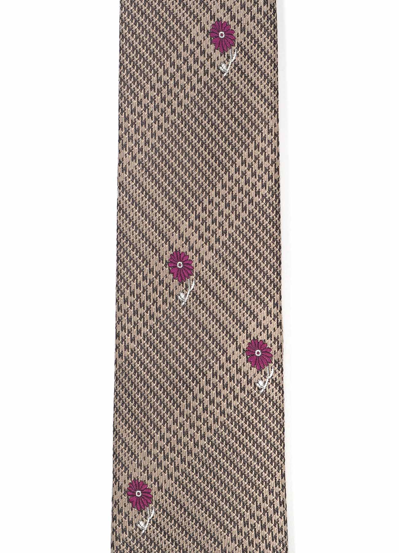 Louis Vuitton Pink Patterned Tie