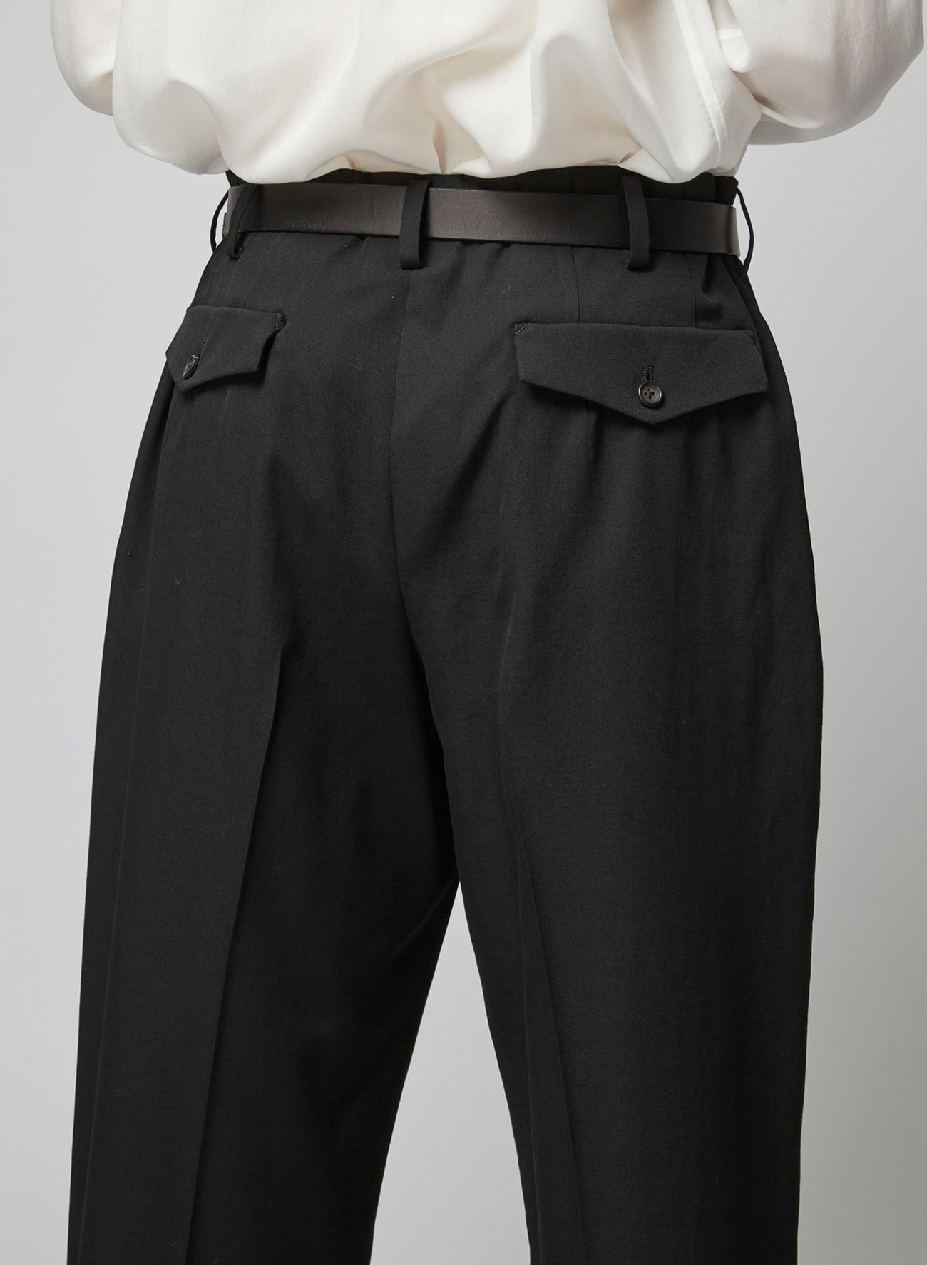 Reigning Champ Ivy Pleated Stretch Wool Pants | Nordstrom
