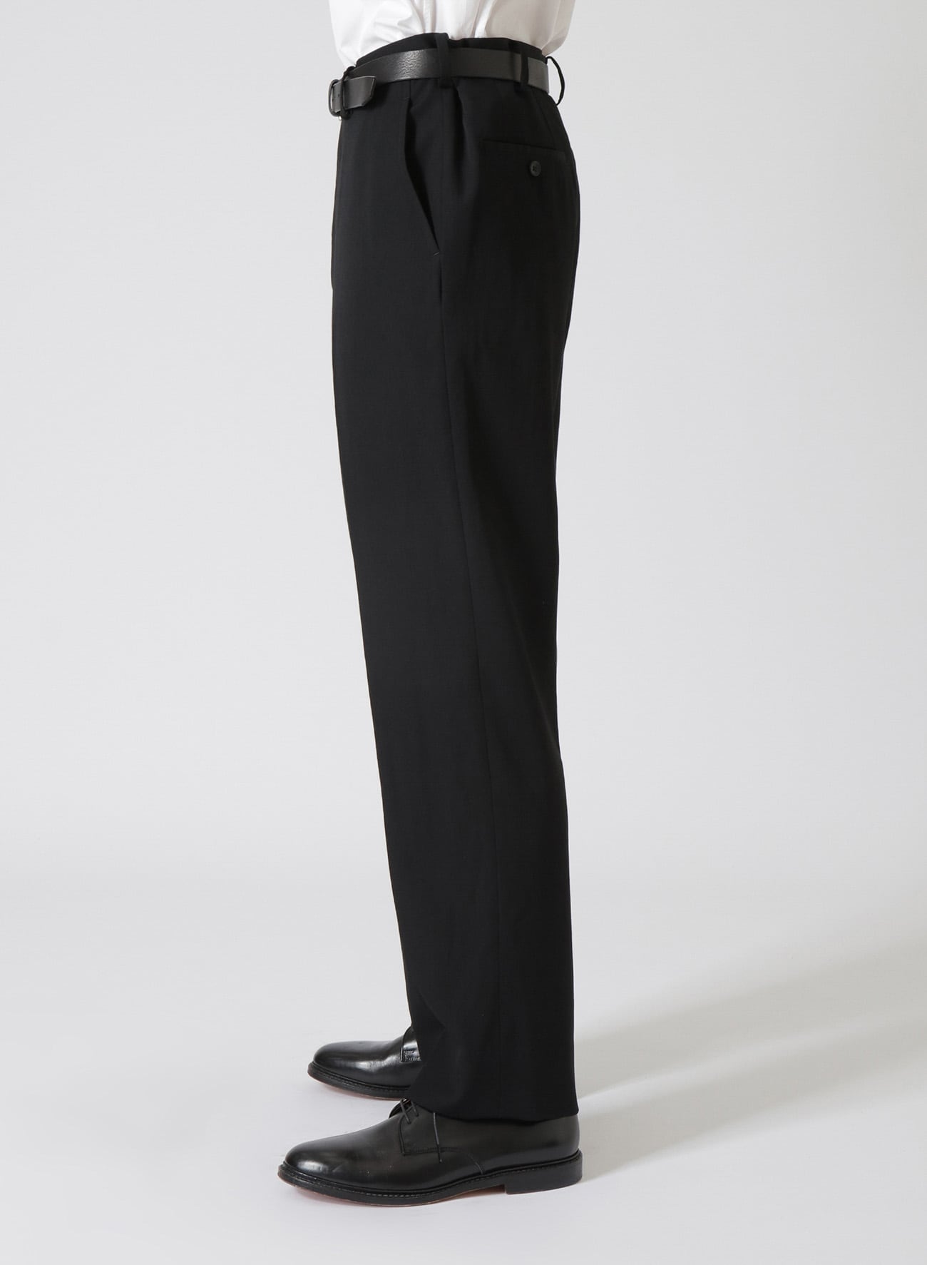 直売一掃 ovy Wool Gabardine Dress Trousers M 黒 | www.pro13.pnp.gov.ph