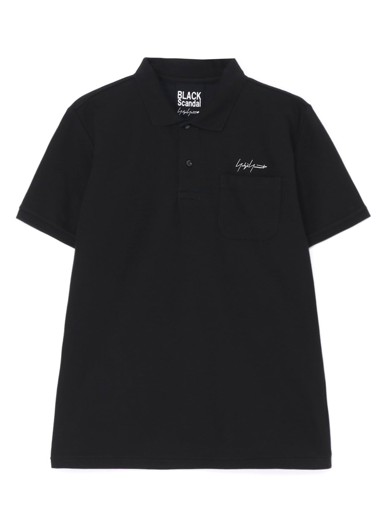 2PIECES PACK SIGNATURE EMBROIDERY POLO SHIRTS (XS Black): Vintage 