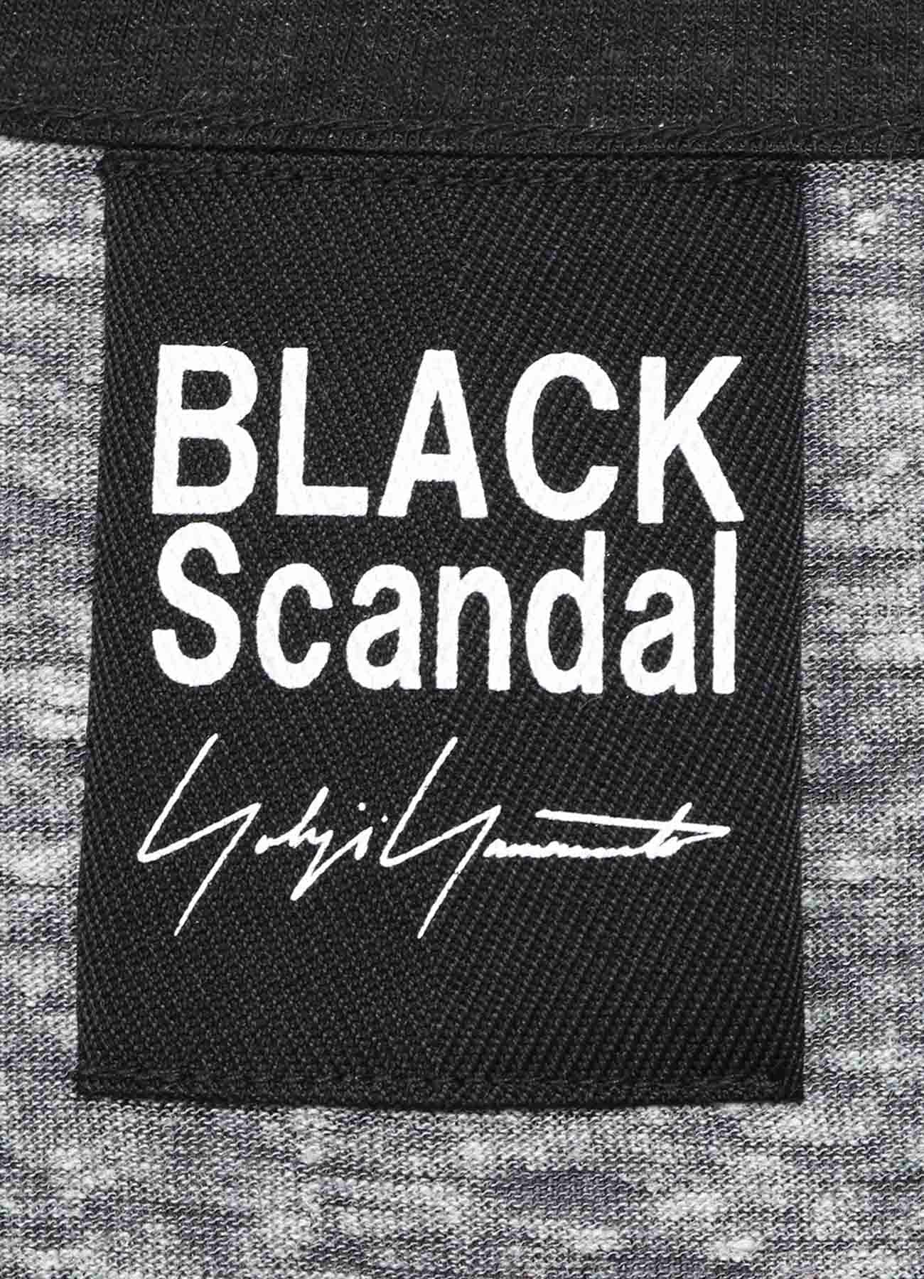 けます】 Yohji Yamamoto - BLACK Scandal C/ツイル フラシフラップ