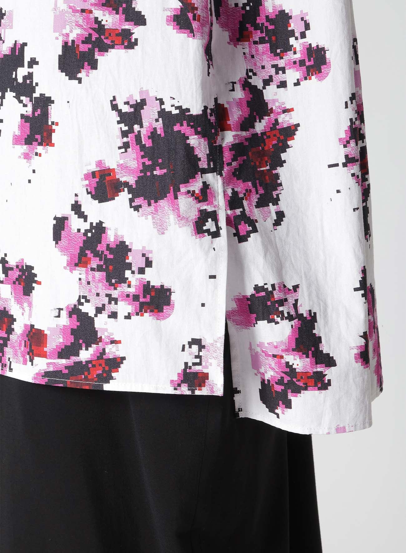 BROAD FLOWER PT BIG BLOUSE