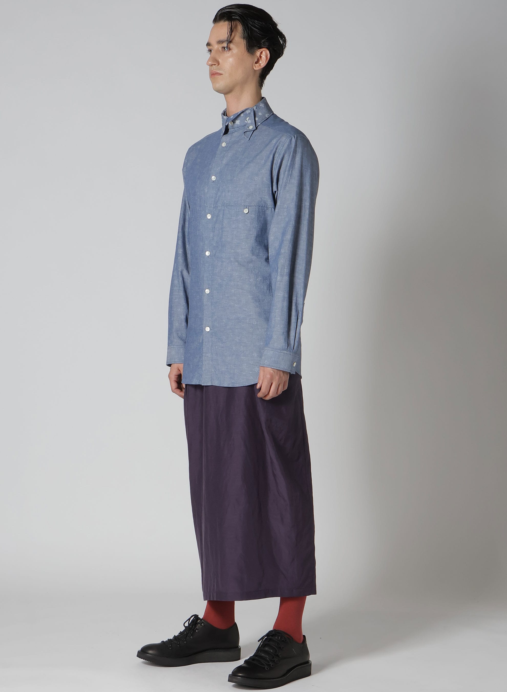 DUNGAREE YORK EMBLEM BLOUSE