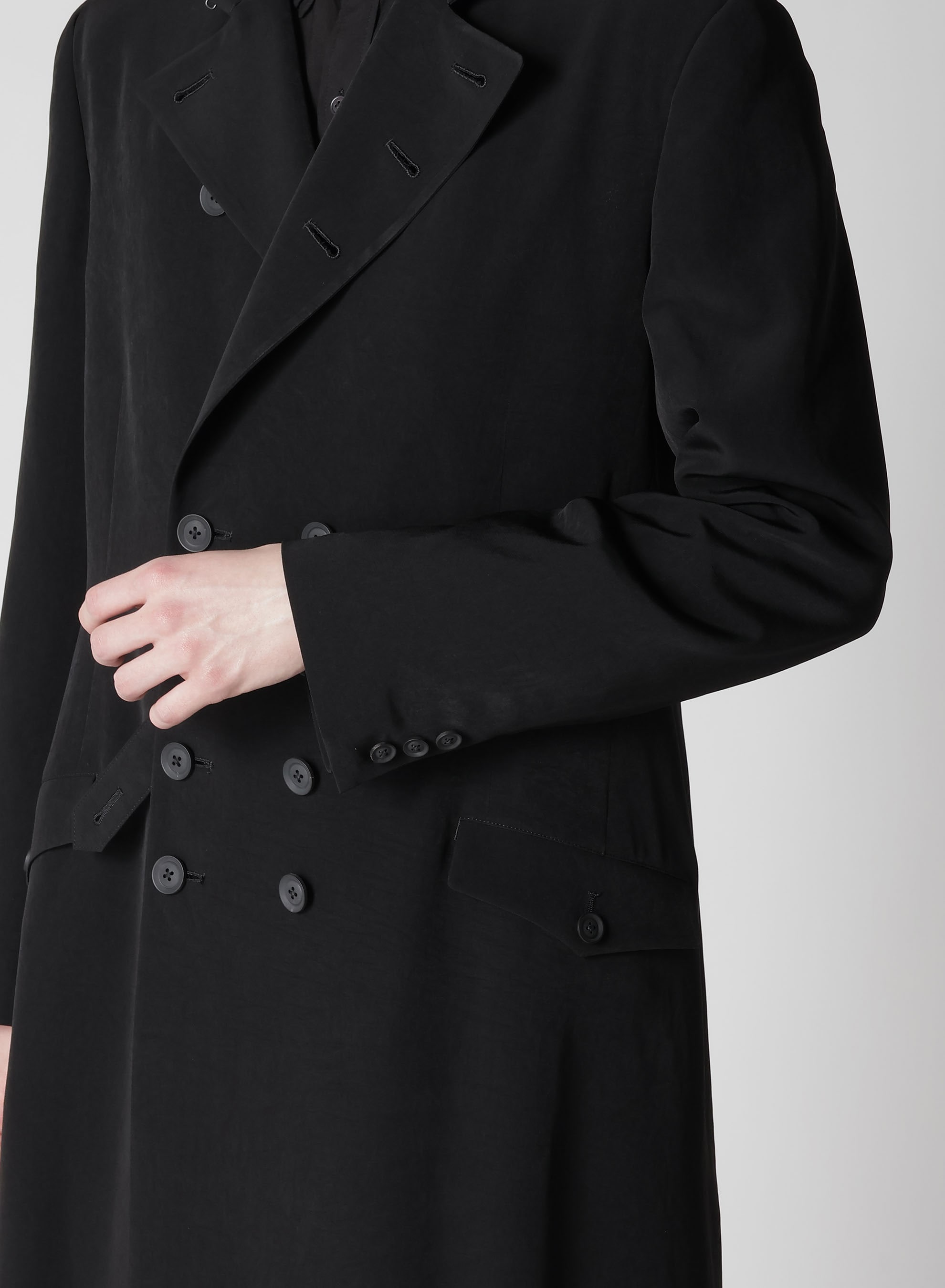 TA TUXEDO BELT LONG JACKET